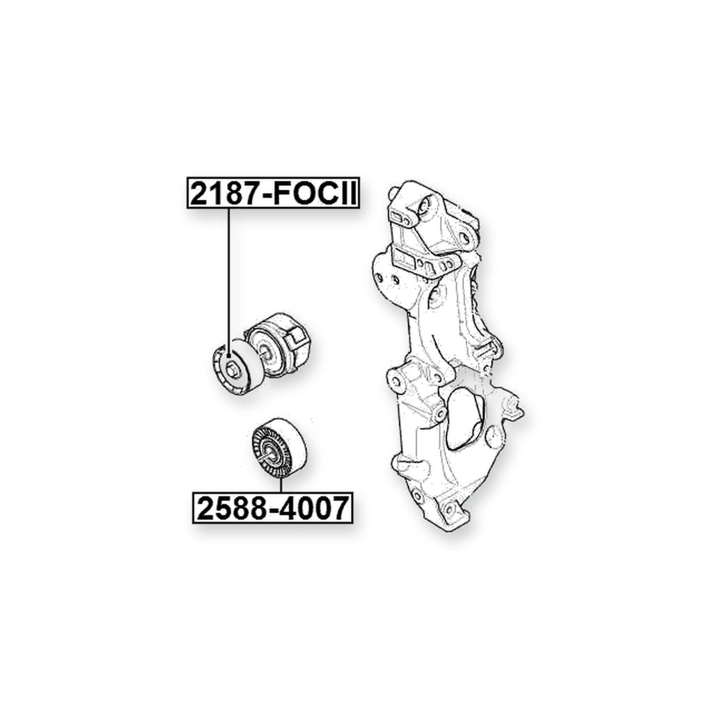 Toyota Aygo Tension Pulley & More