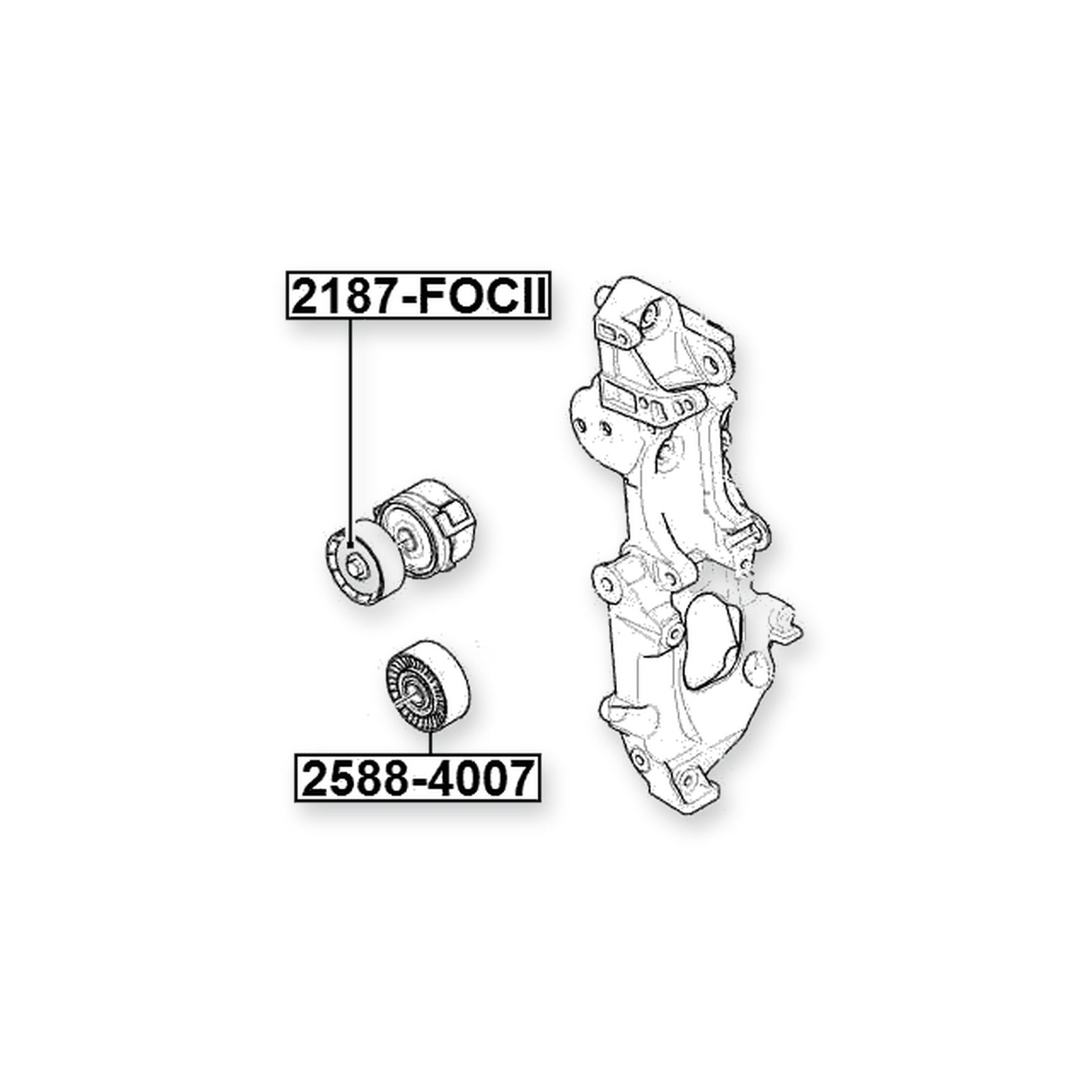 Toyota Aygo Tension Pulley & More