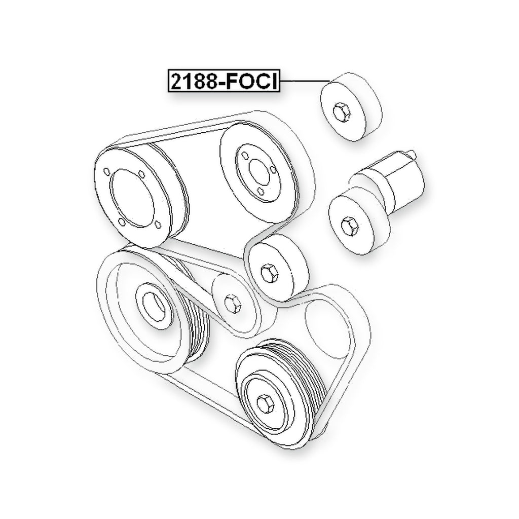 Ford Cougar Pulley Idler Kit & More