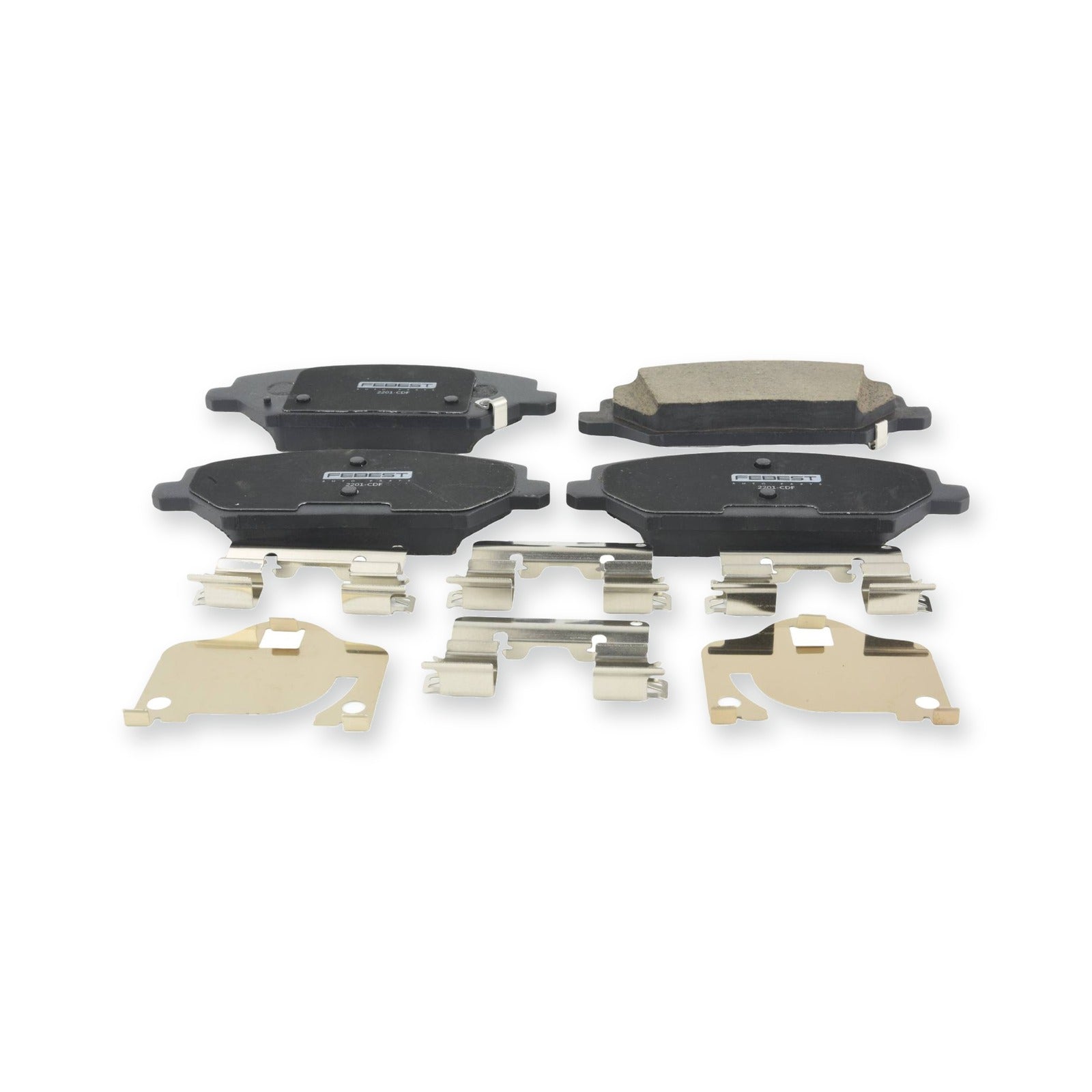 Kia Ceed Front Pad Kit, Disc Brake - (With Anti Squeal Shim, With Brackets)