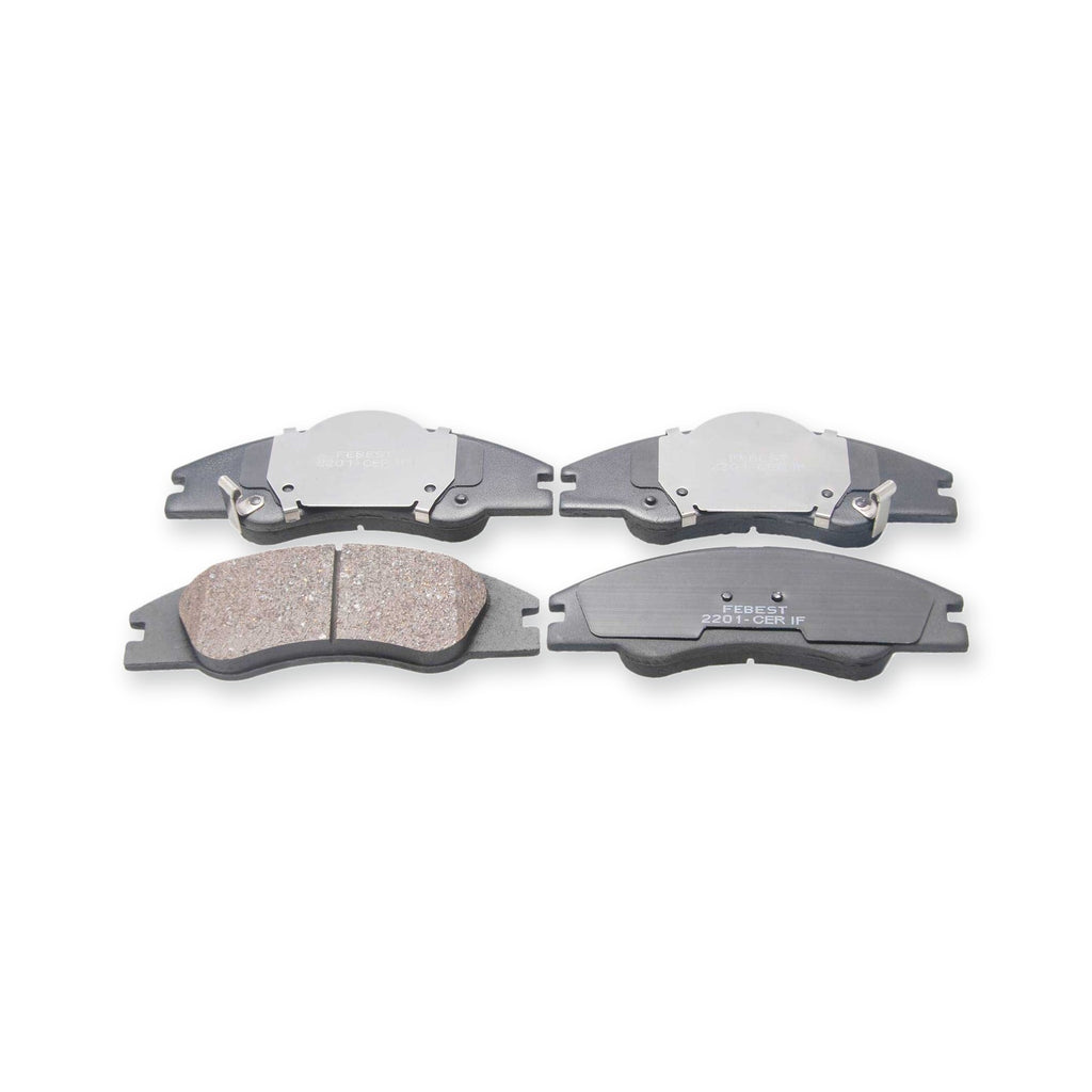 Kia Cerato Front Pad Kit, Disc Brake - (With Anti Squeal Shim) 2006-on