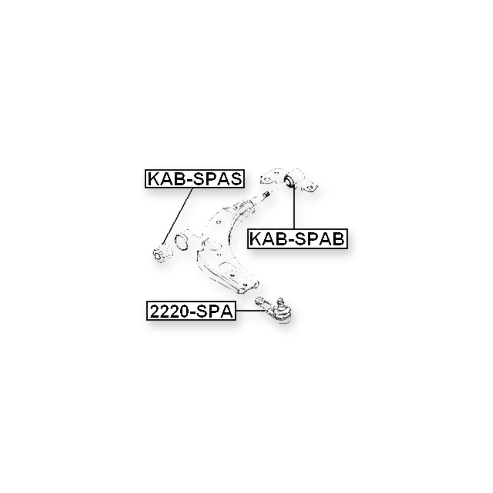 Kia Carens Front Lower Ball Joint Arm