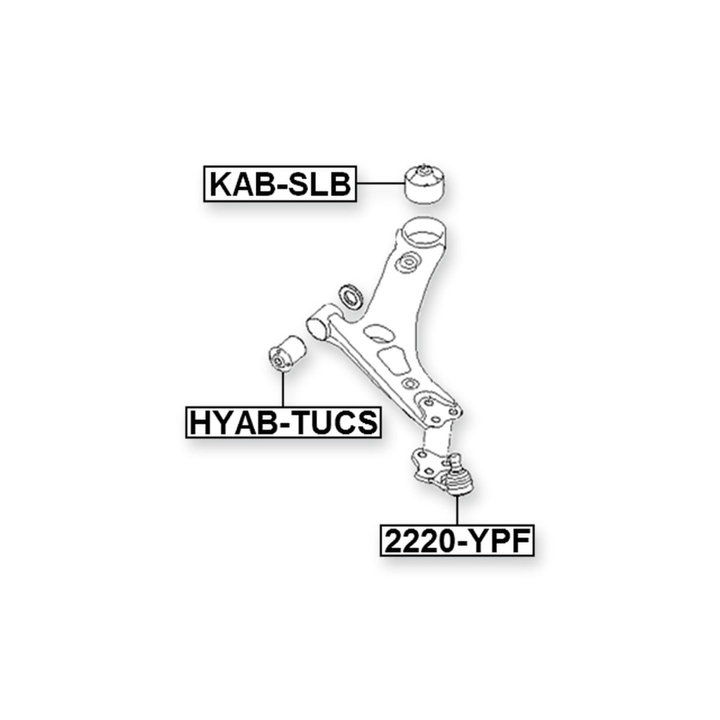 Kia Carnival Front Lower Ball Joint Arm