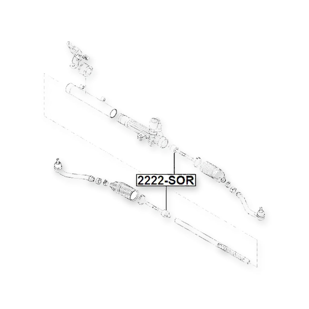 Kia Sorento Front Steering Tie Rod