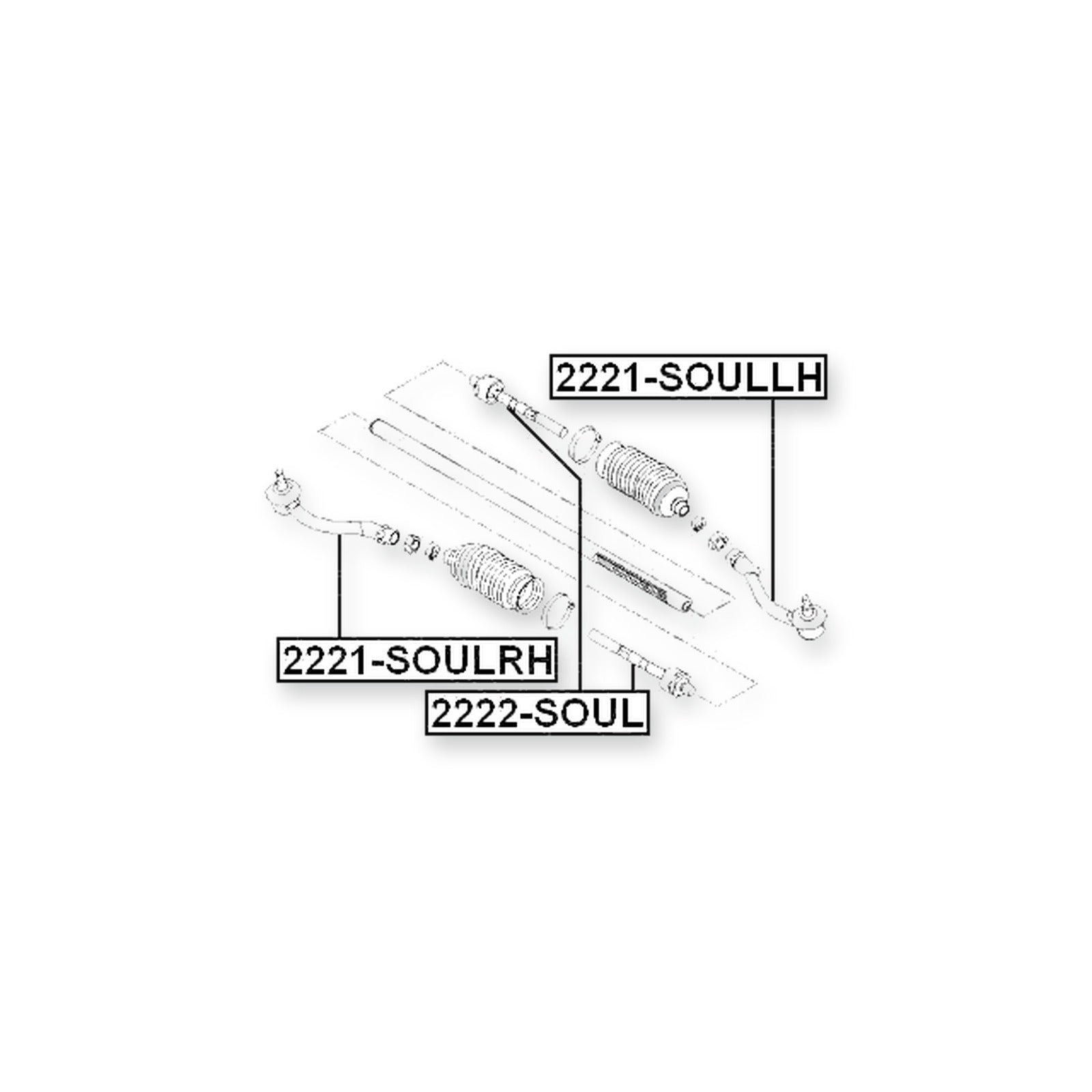 Hyundai IX20 11 Front Steering Tie Rod