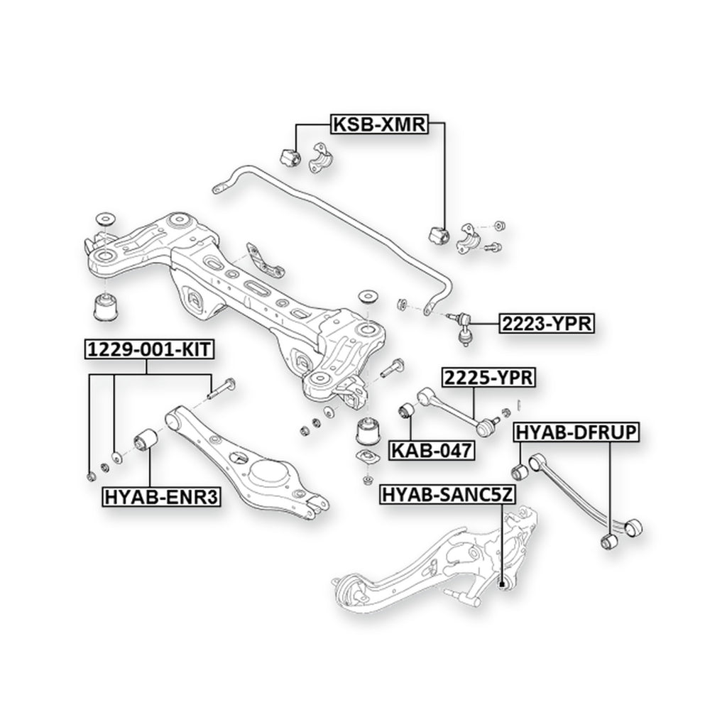 Kia Carnival Rear Sway Bar Link