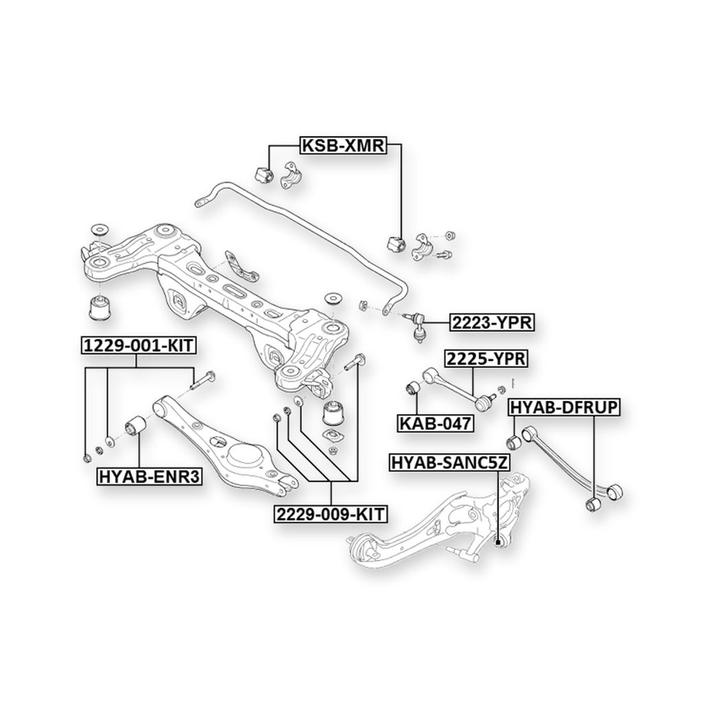 Kia Carnival Rear Transverse Link With Ball Joint