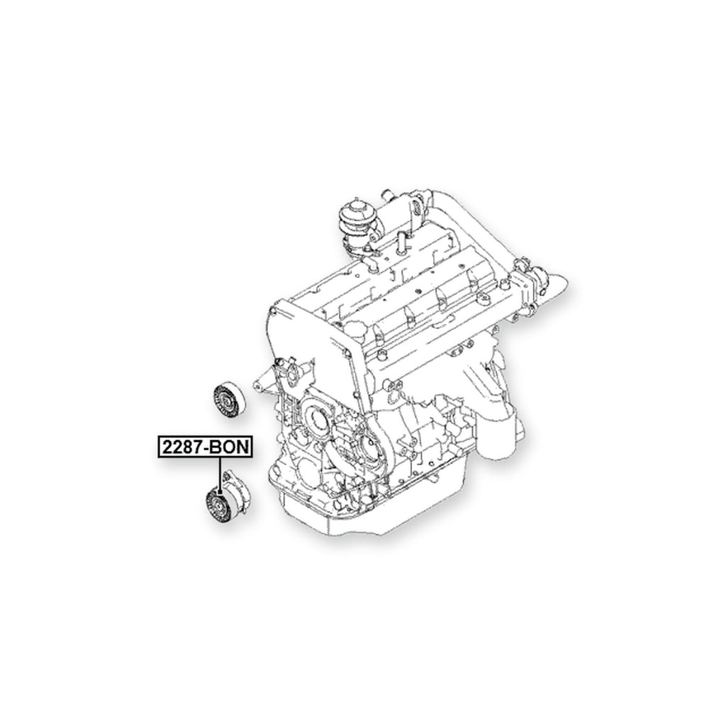 Ford Mondeo CA2 Tension Pulley & More