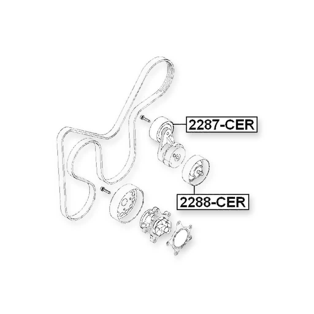 Land Rover Freelander Pulley Idler