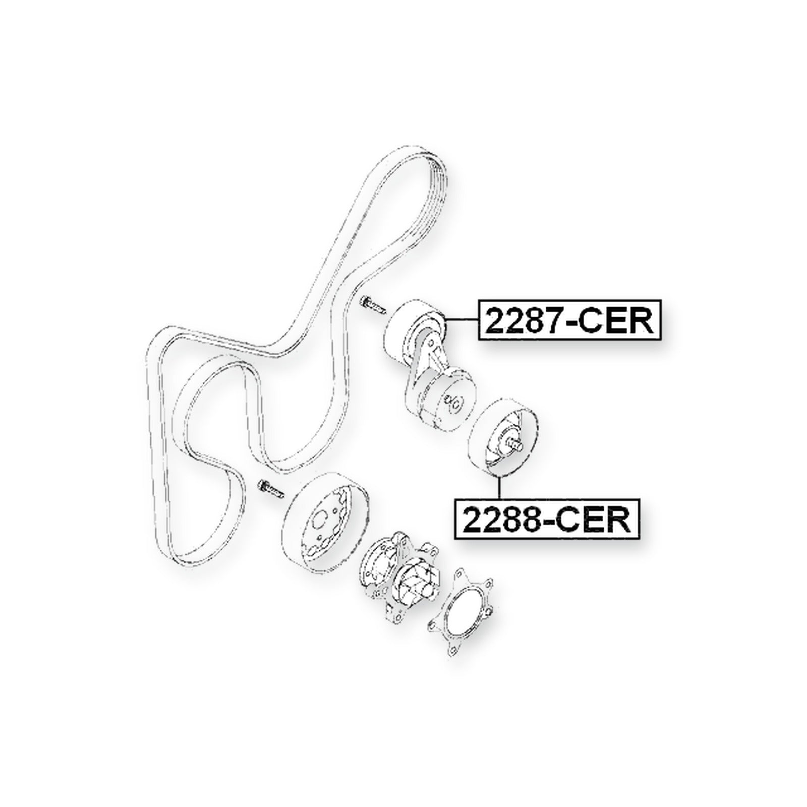 Land Rover Freelander Pulley Idler