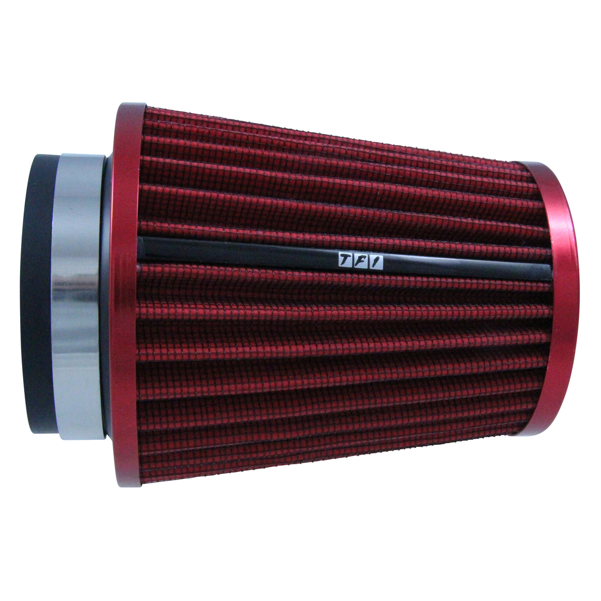 TFI Racing Mini Stack Pod Air Filter 3 inch ID Neck- Red End