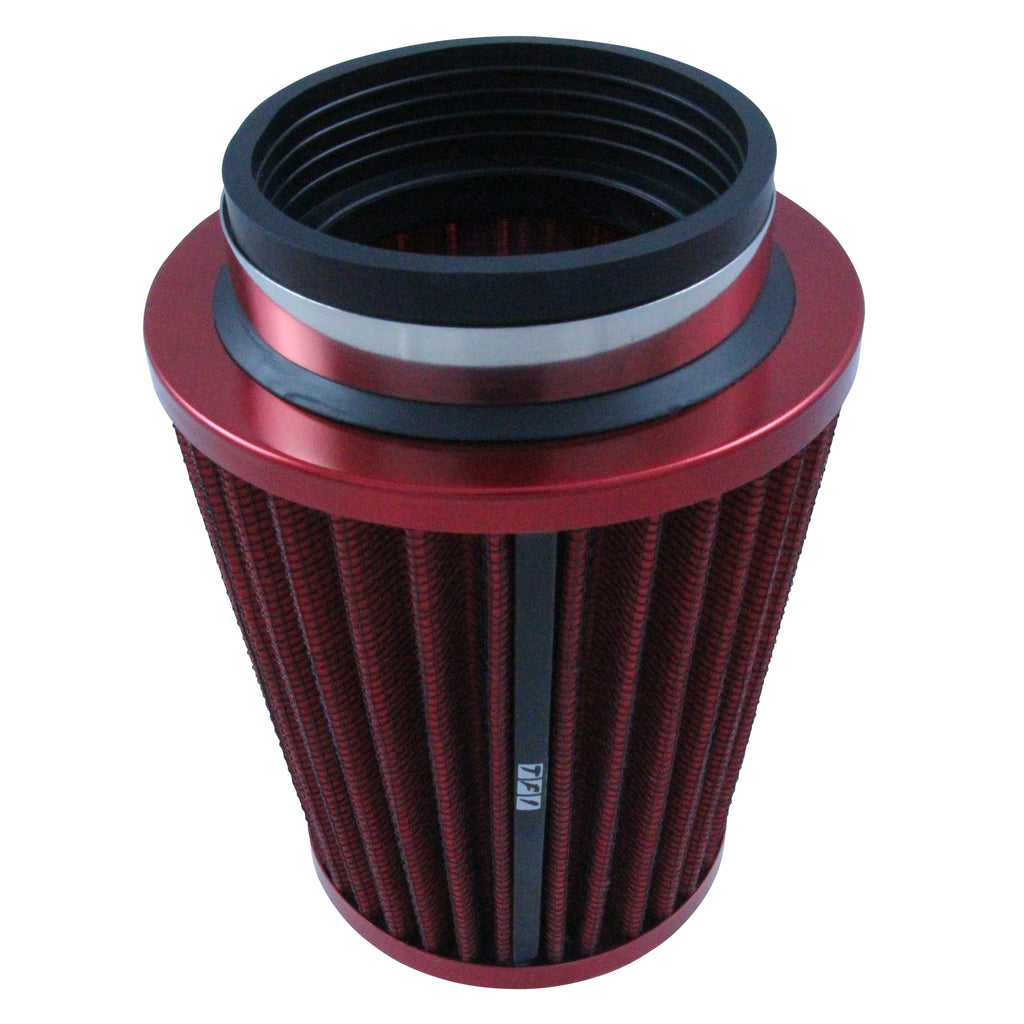 TFI Racing Mini Stack Pod Air Filter 3 inch ID Neck- Red End