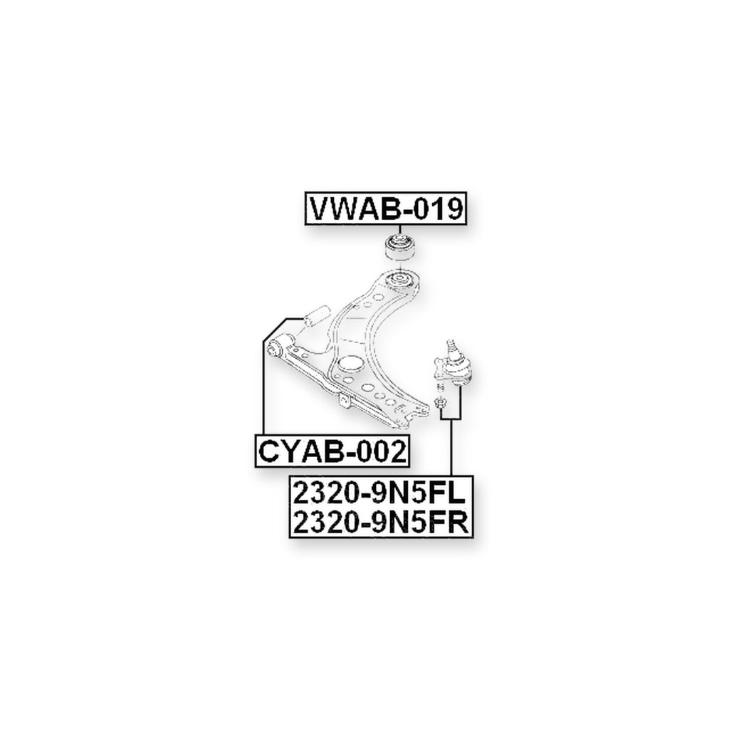 Volkswagen Ameo Front Right Ball Joint & More
