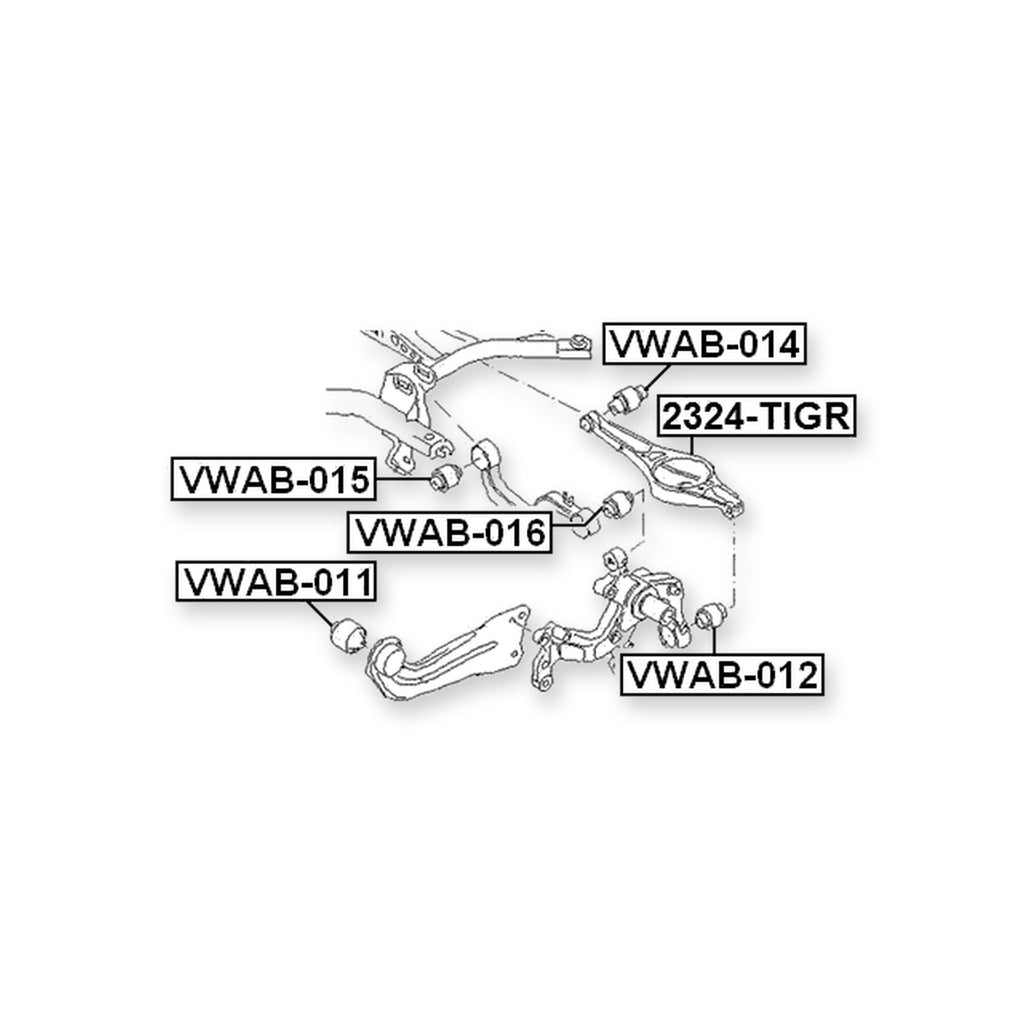 Volkswagen Beetle Rear Lower Control Arm & More