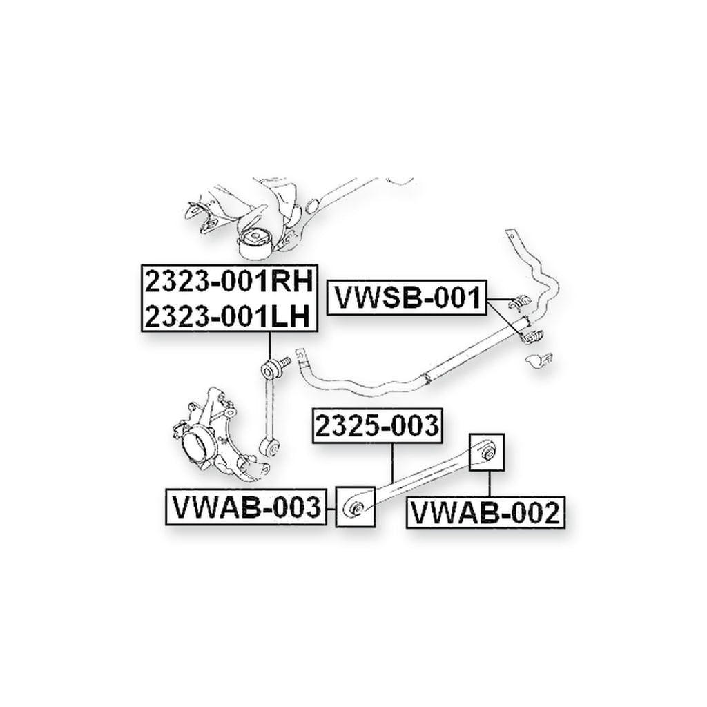 Porsche Cayenne Rear Lower Transverse Link
