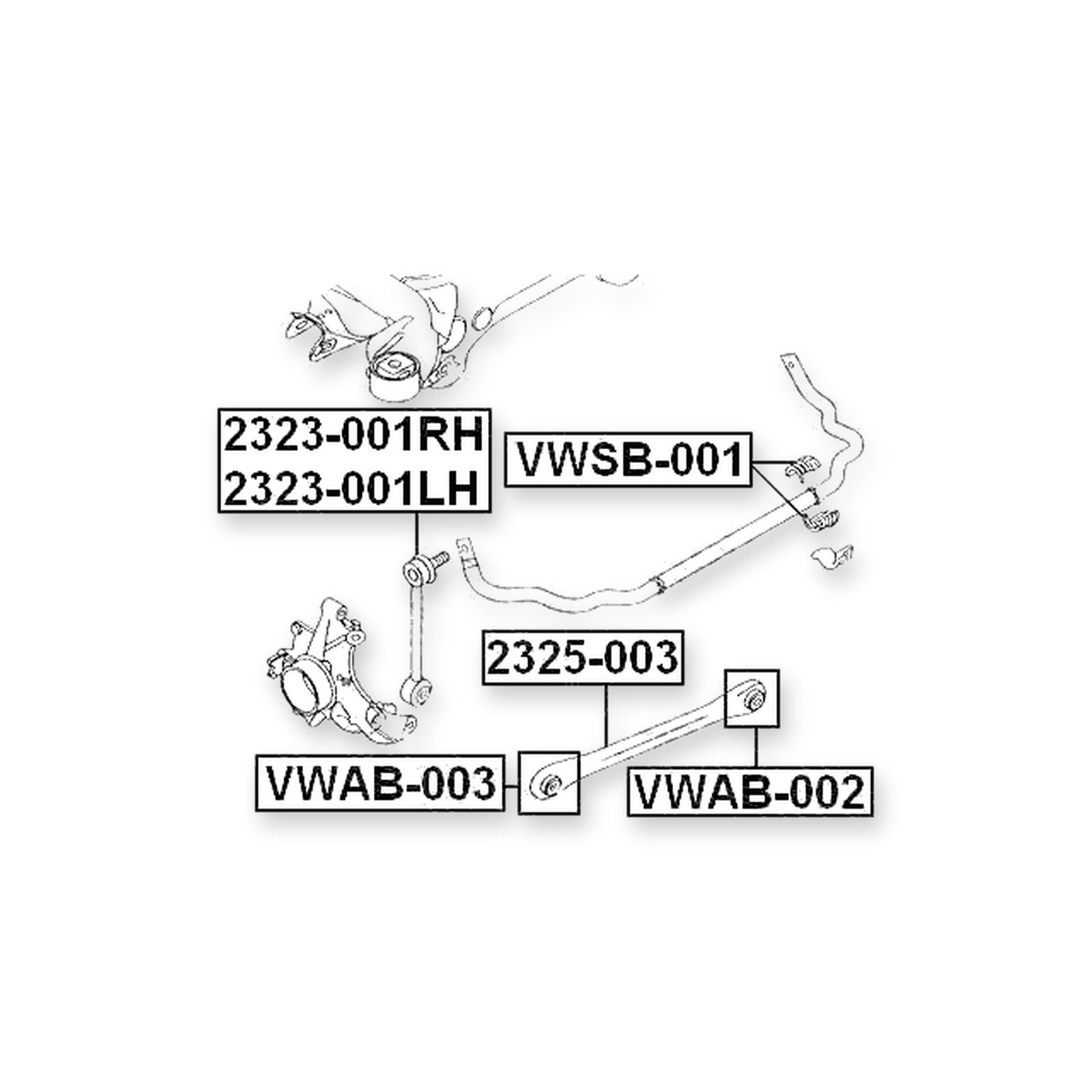 Audi Q7 Rear Lower Transverse Link