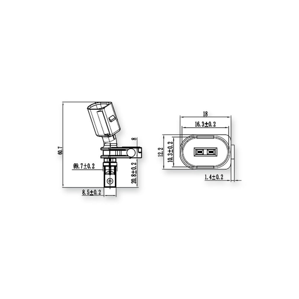 Volkswagen Ameo Front Left Abs Sensor & More