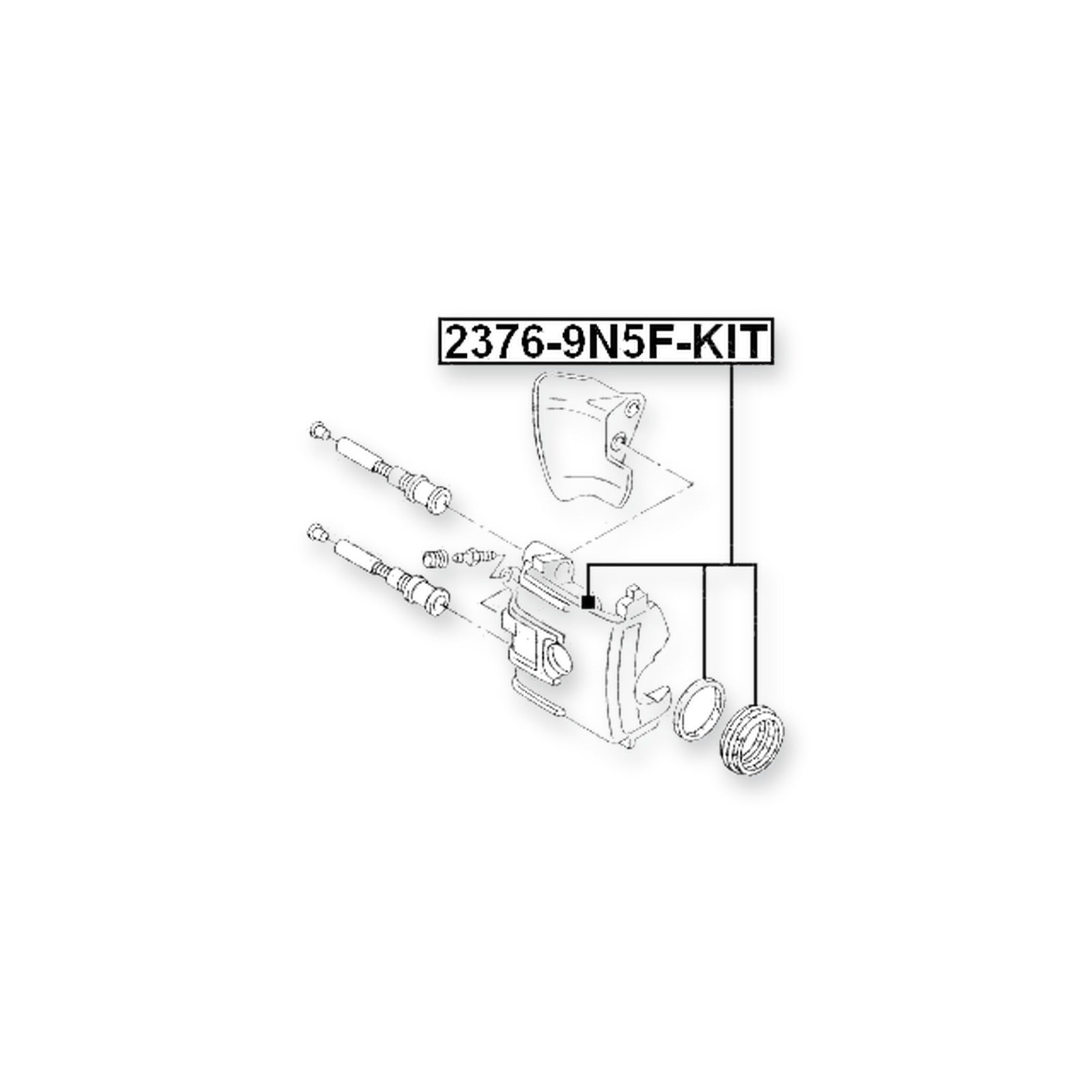 Volkswagen Beetle Front Repair Kit, Caliper Piston D54 & More