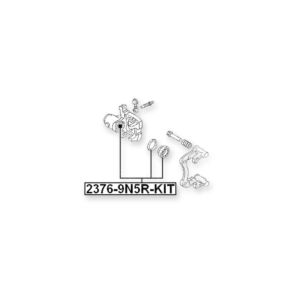 Ford Fiesta Rear Repair Kit, Caliper Piston With Mechanism D34 & More