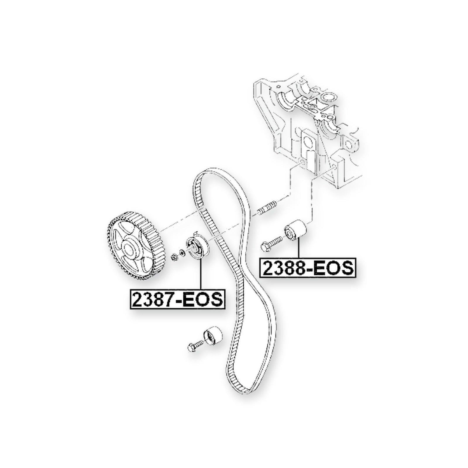 Volkswagen Bora Pulley Idler Timing Belt & More