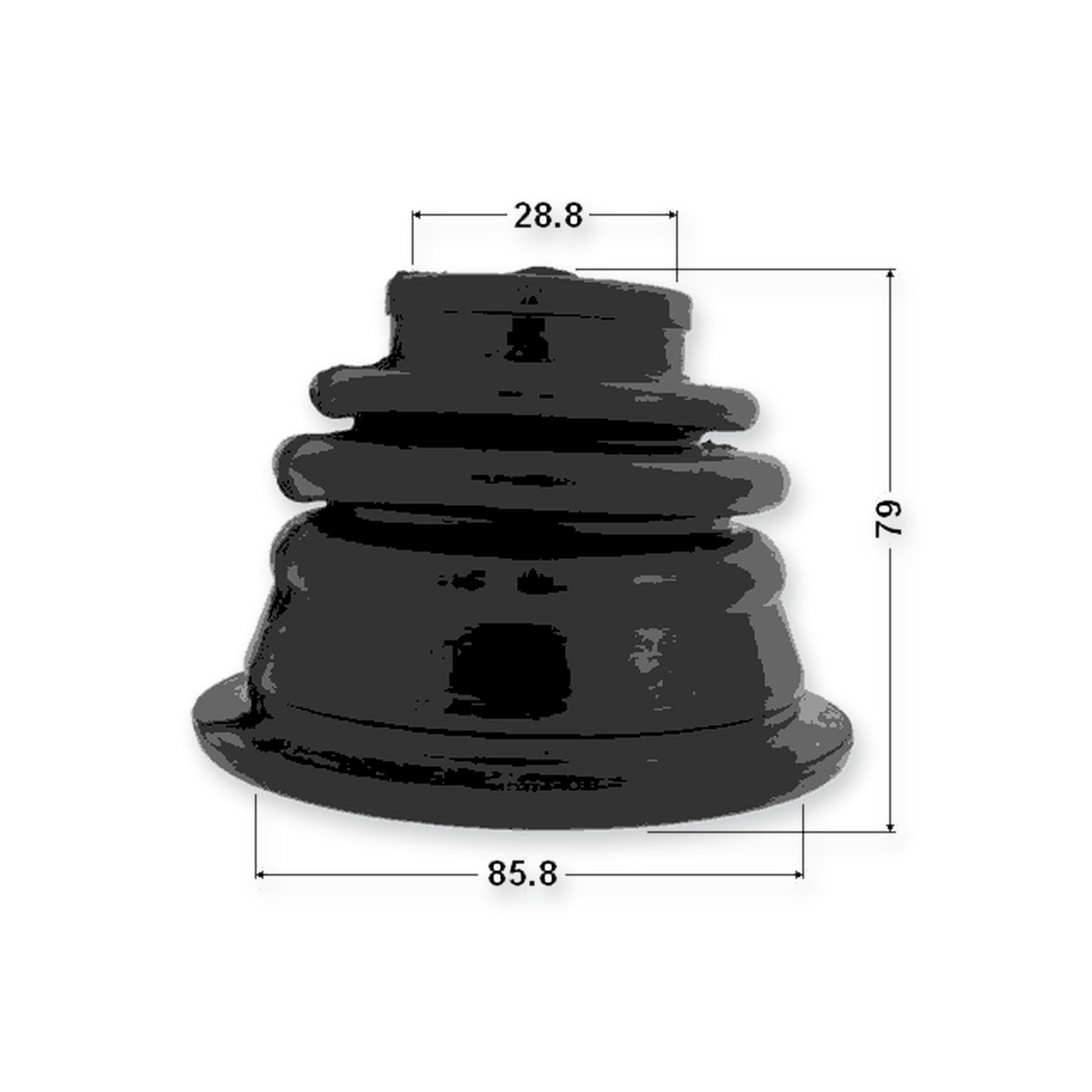 Mitsubishi Space Star DG1-5A Left Inner Boot CV Joint Kit 85.8X79X28.8 & More