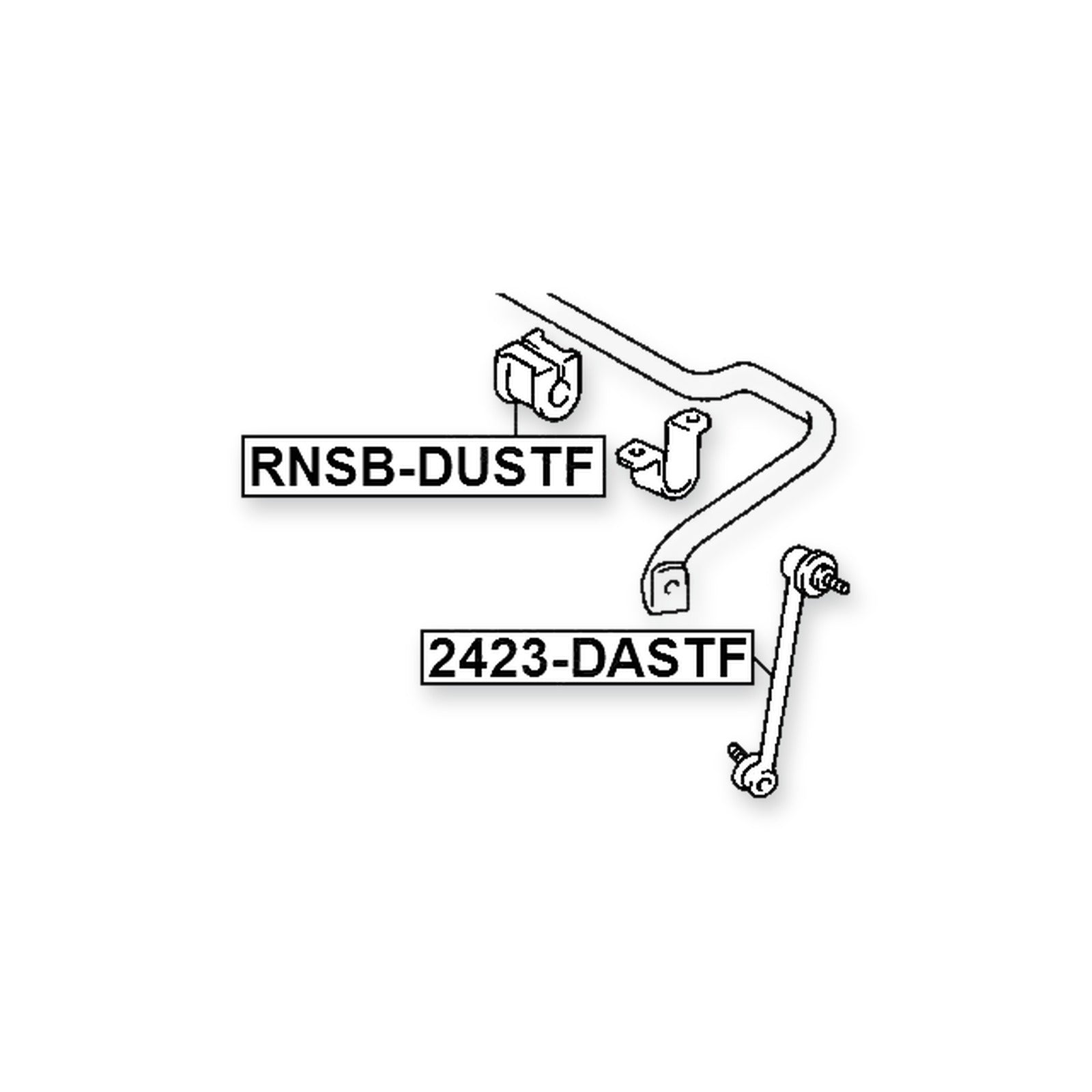 Renault Captur Kaptur Front Sway Bar Link