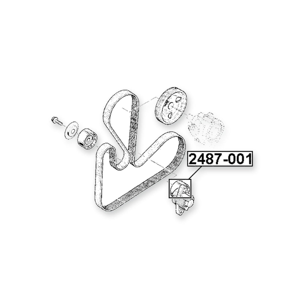 Mazda 6 Wagon Pulley Tensioner Kit & More