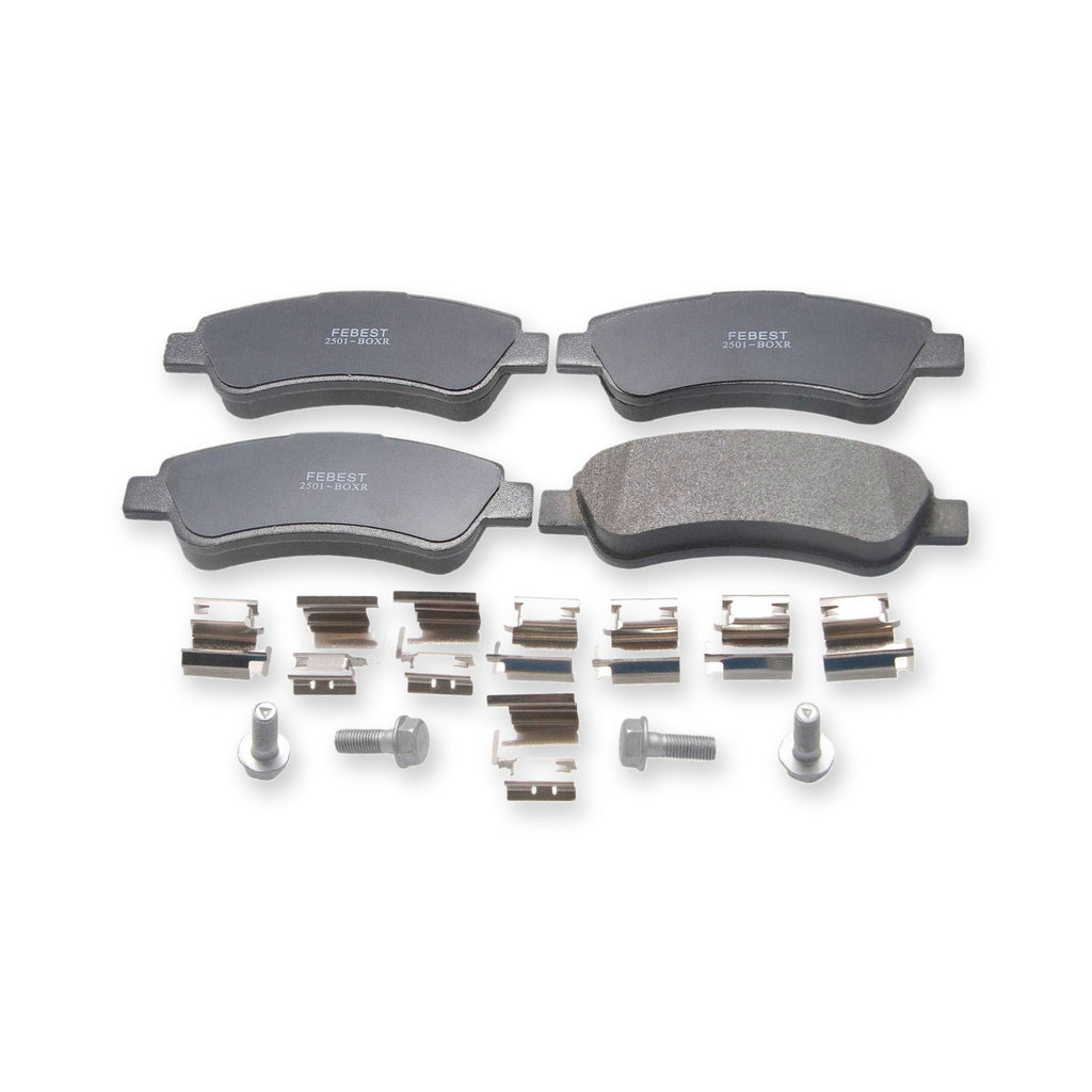 Citroen Rear Pad Kit, Disc Brake - (Including Bolts, With Anti Squeal Shim)
