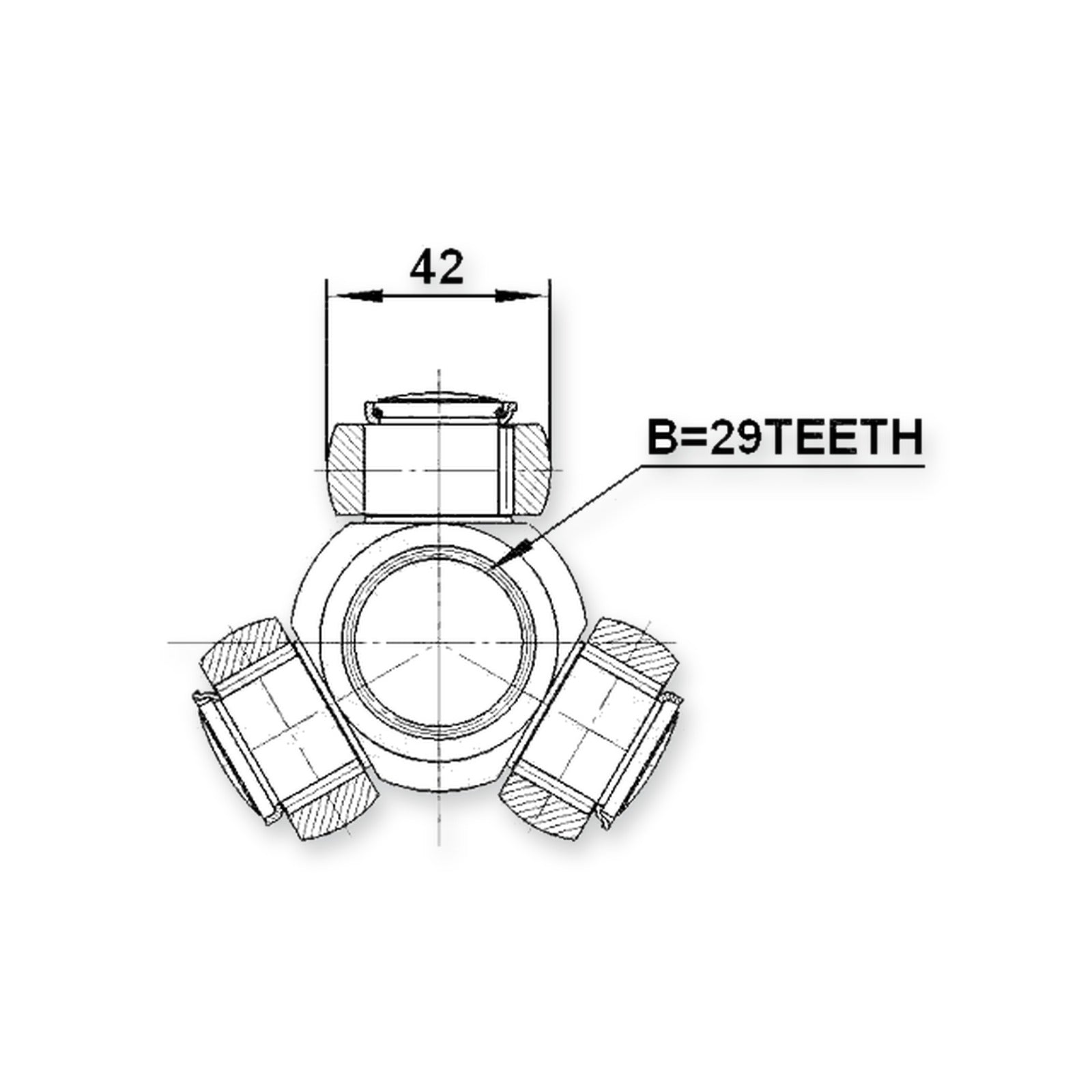 Peugeot Boxer Tripod Joint 29X42 & More