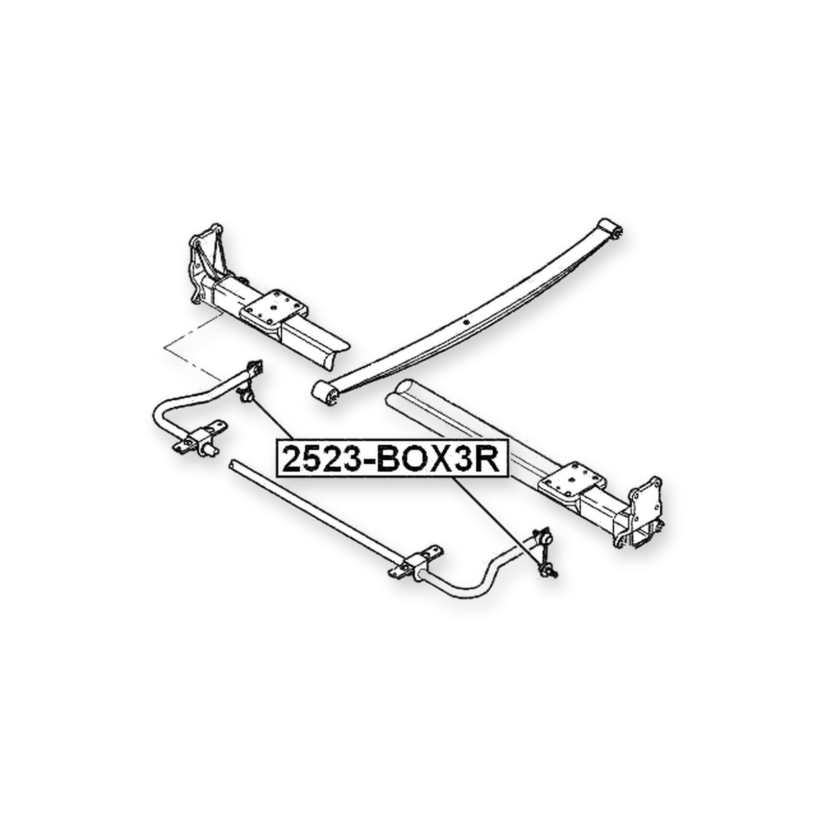 Peugeot Boxer Rear Sway Bar Link 2006-on