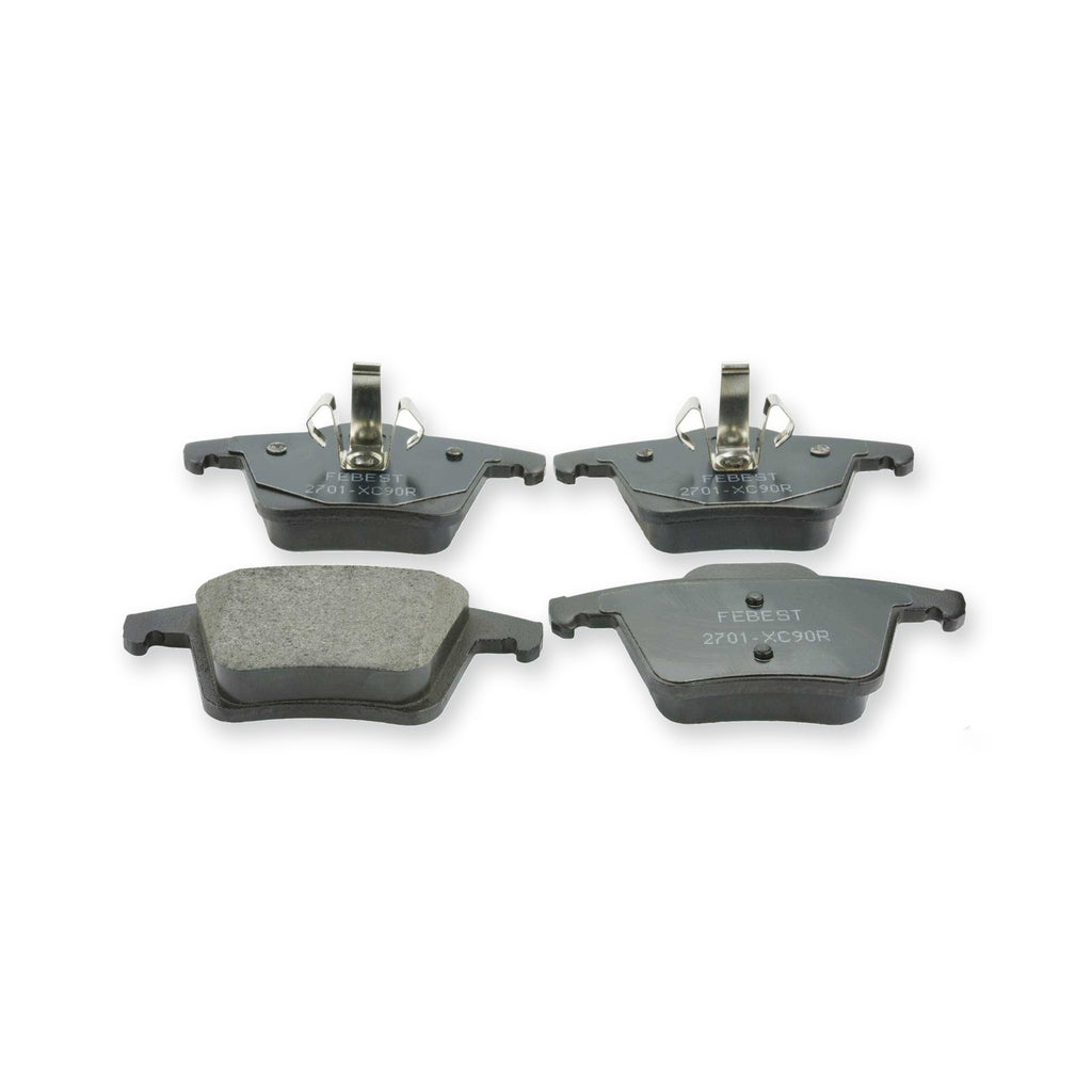 Volvo XC90 Rear Pad Kit, Disc Brake (With Anti Squeal Shim)