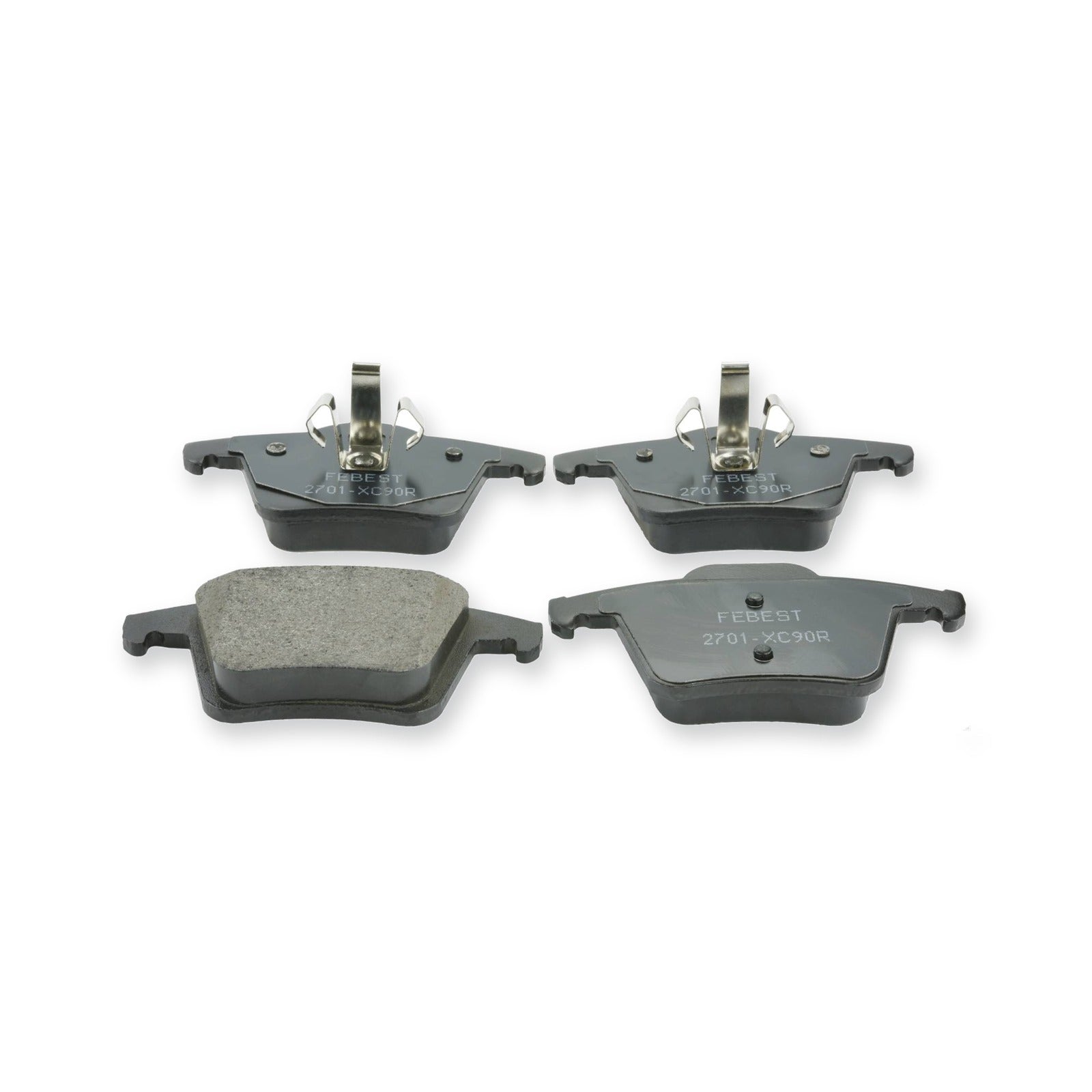 Volvo XC90 Rear Pad Kit, Disc Brake (With Anti Squeal Shim)