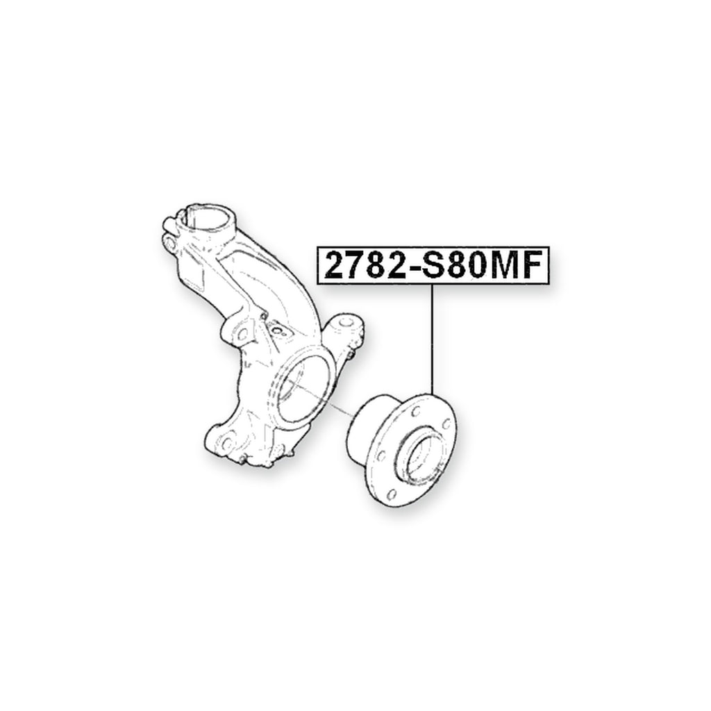 Volvo S60 Front Wheel Hub