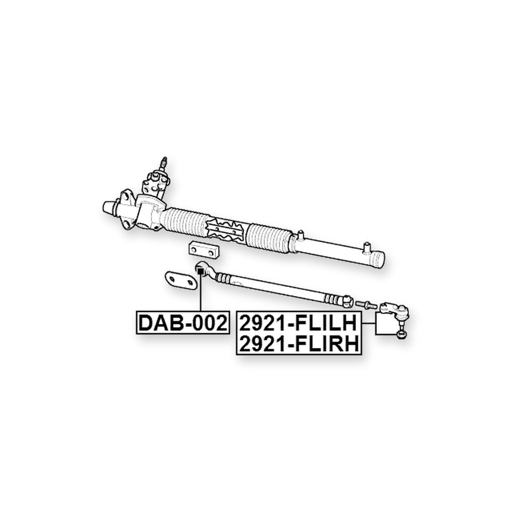 Land Rover Freelander Front Left Steering Tie Rod End