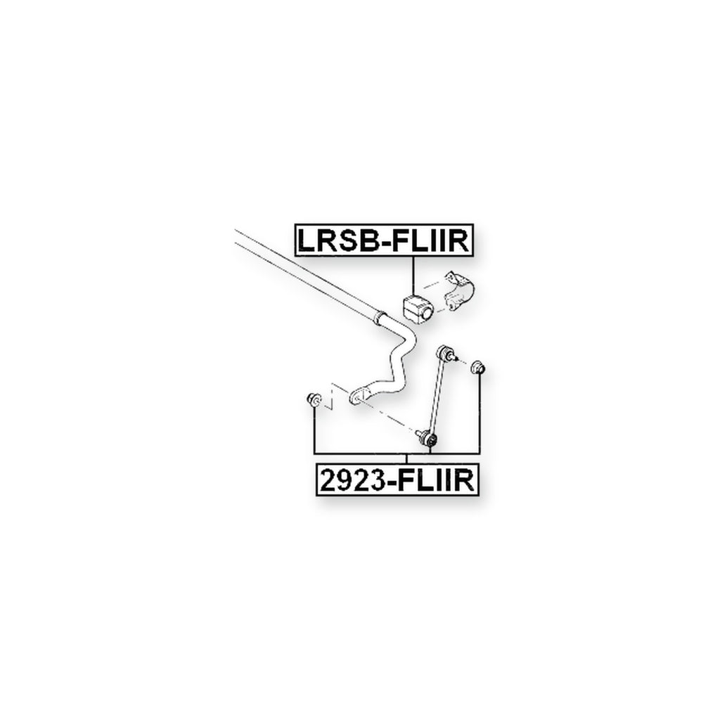 Nissan Frontier D22B Rear Sway Bar Link