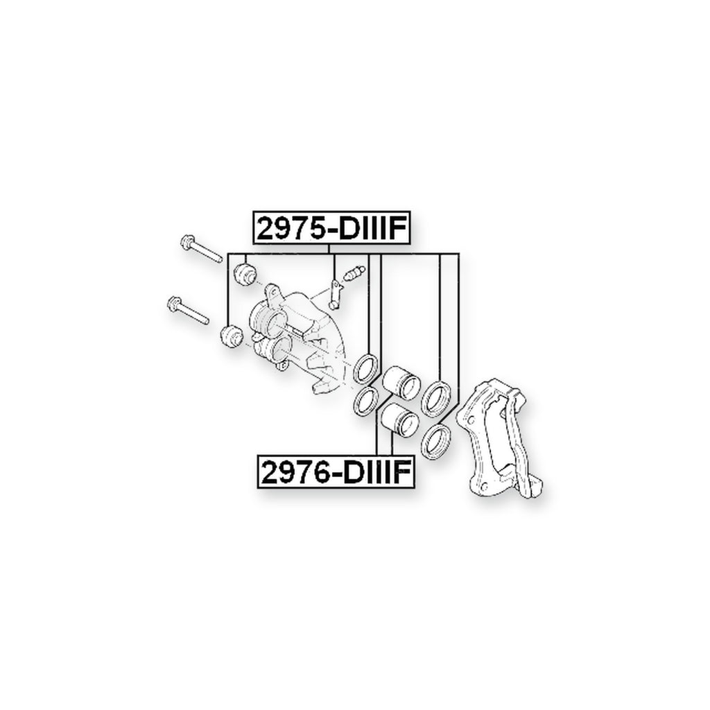 Land Rover 3/Discovery 3 Front Caliper Piston D48.1
