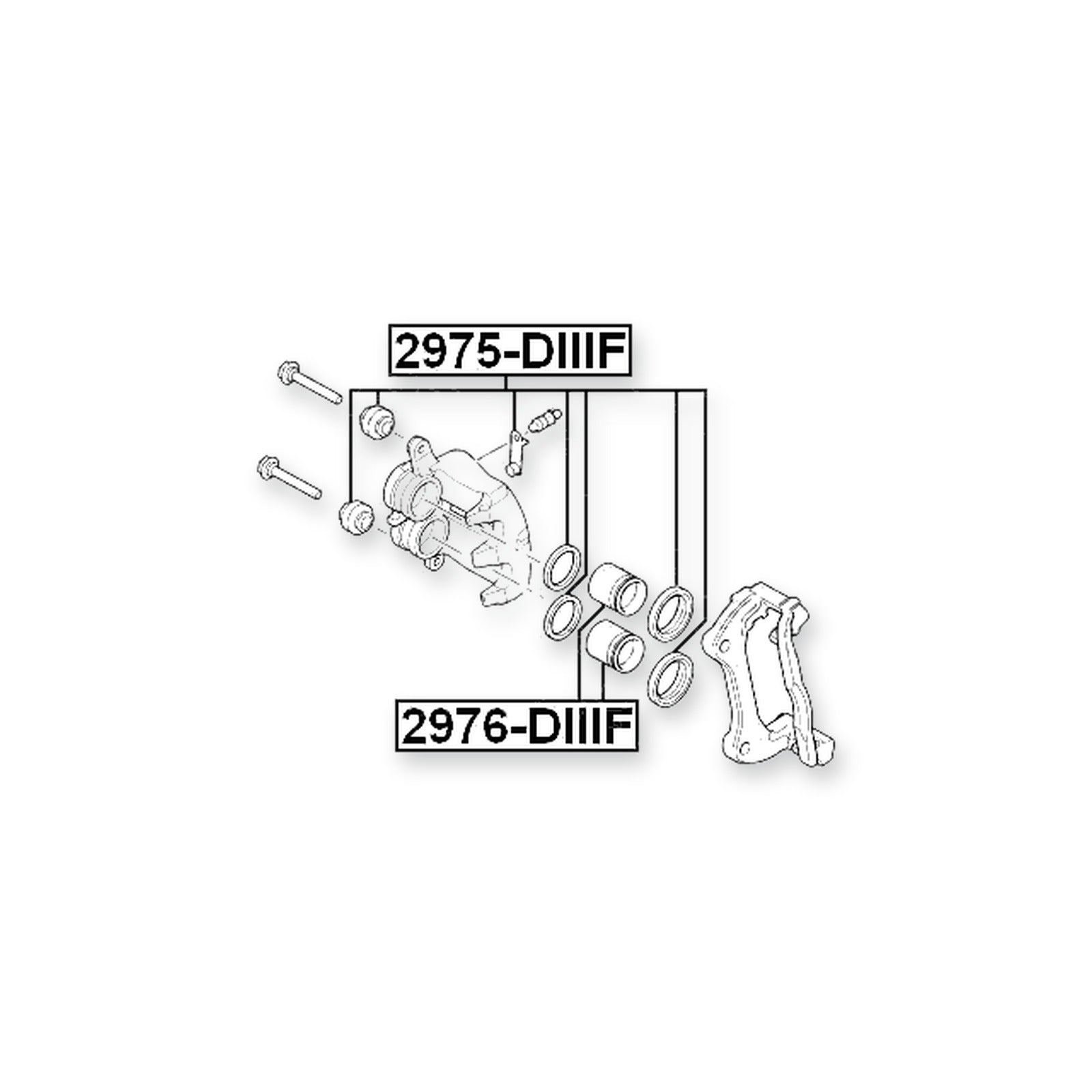 Land Rover 3/Discovery 3 Front Caliper Piston D48.1