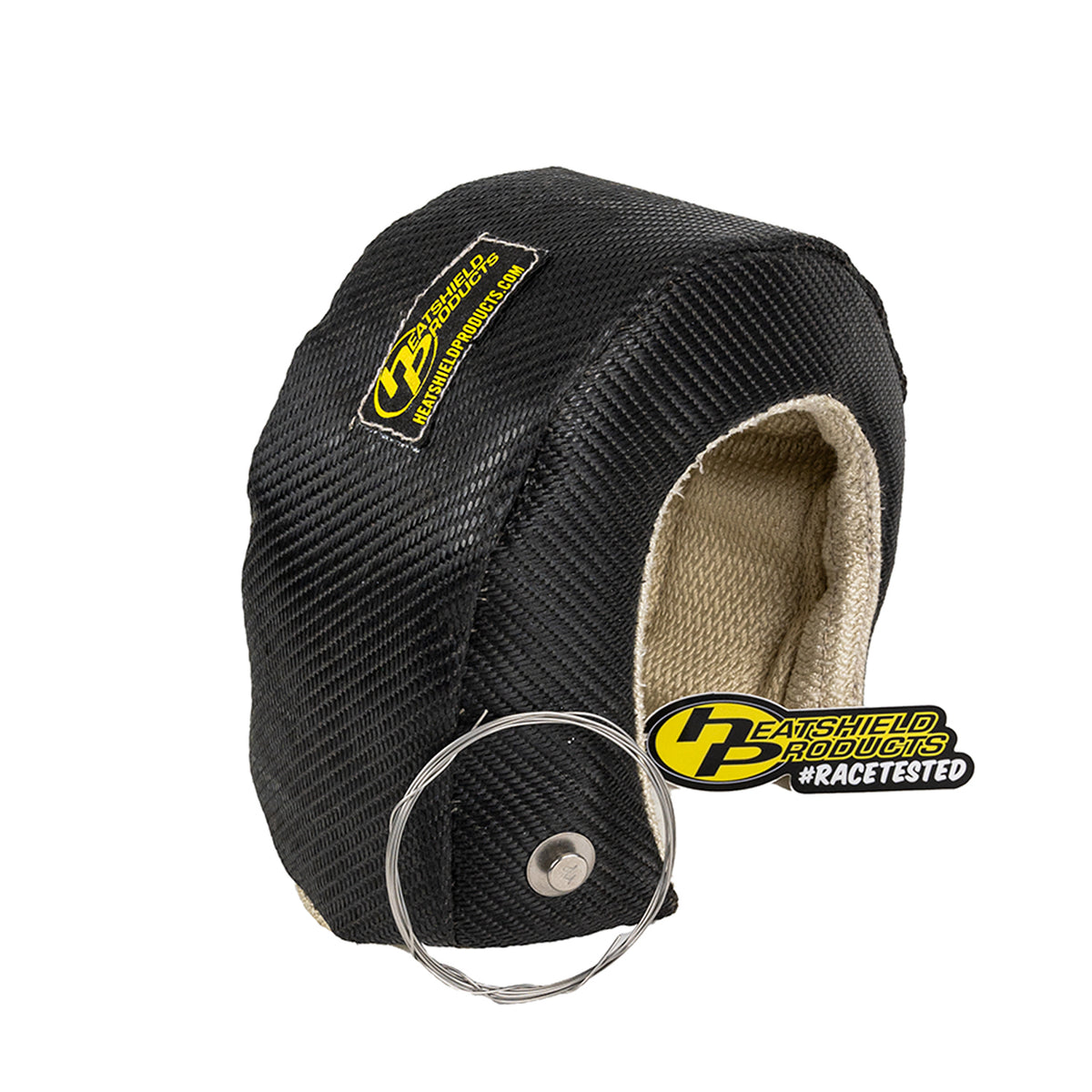 Heat Shield Stealth Turbo Shield T3 flange - Carbon Fibre Black (982c)