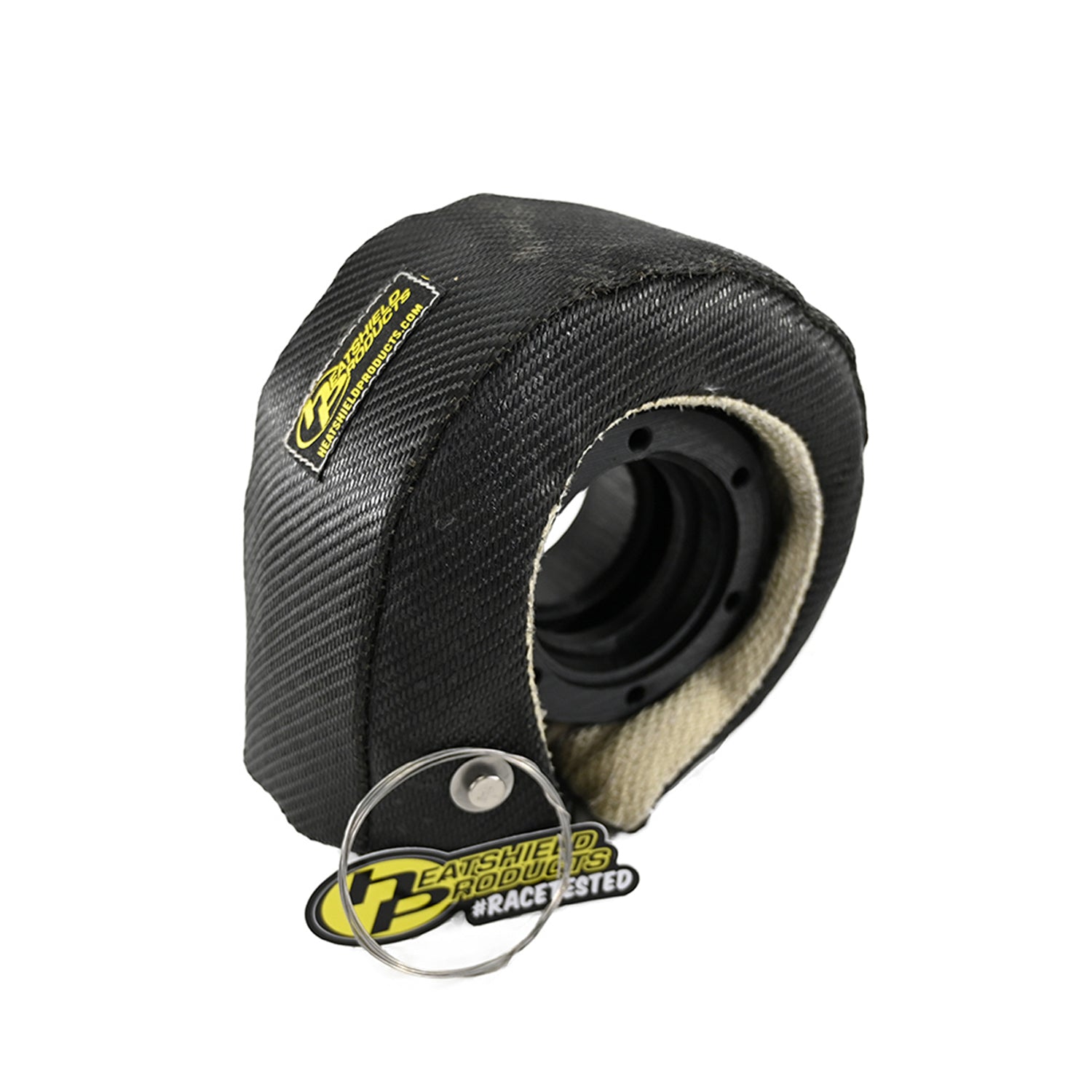 Heat Shield Stealth Turbo Shield T4 flange - Carbon Fibre Black (982c)