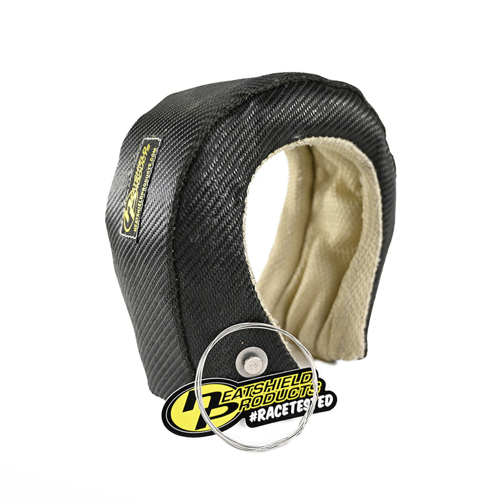 Heat Shield Stealth Turbo Shield T4 flange - Carbon Fibre Black (982c)
