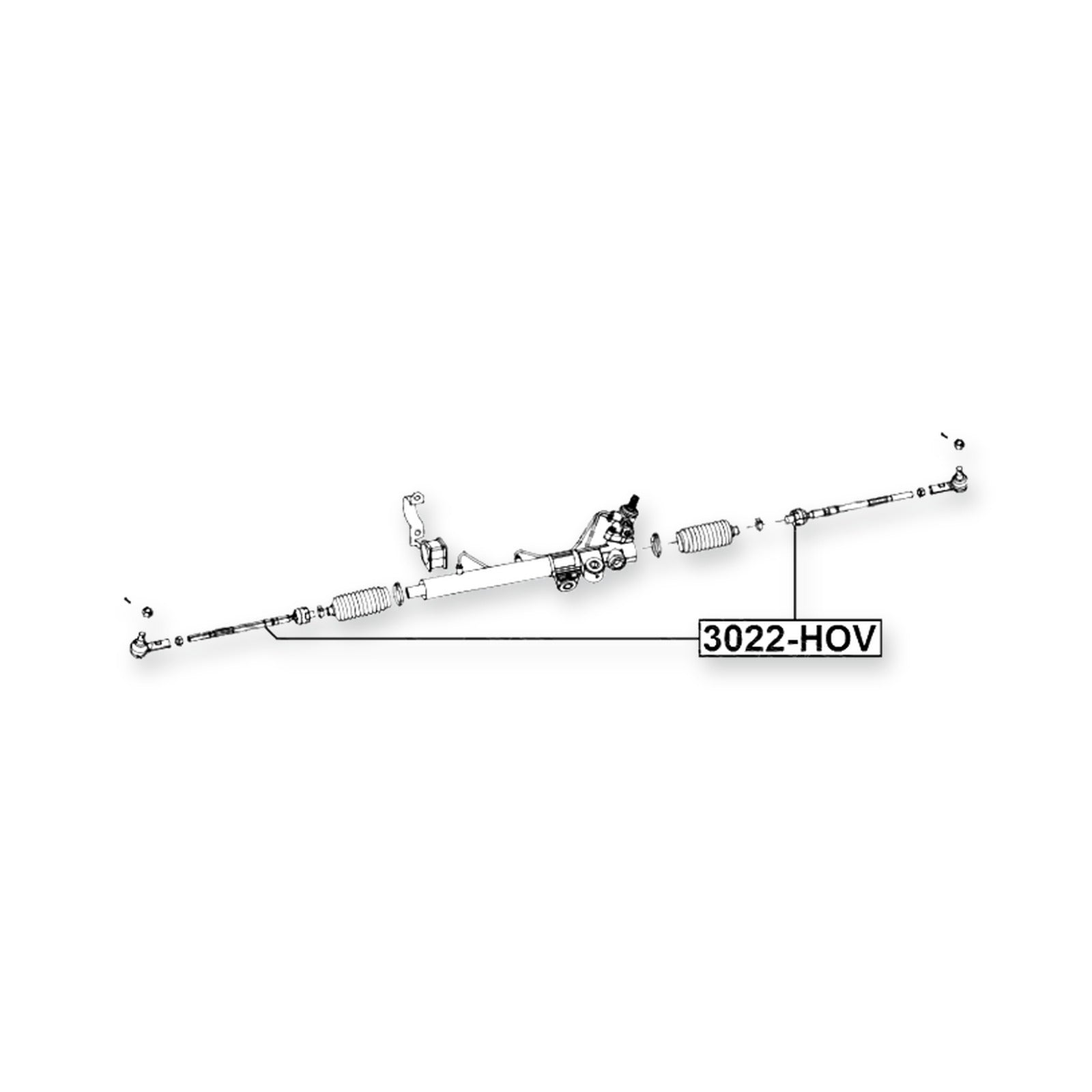 Great Wall Hover/Safe F1 Front Steering Tie Rod