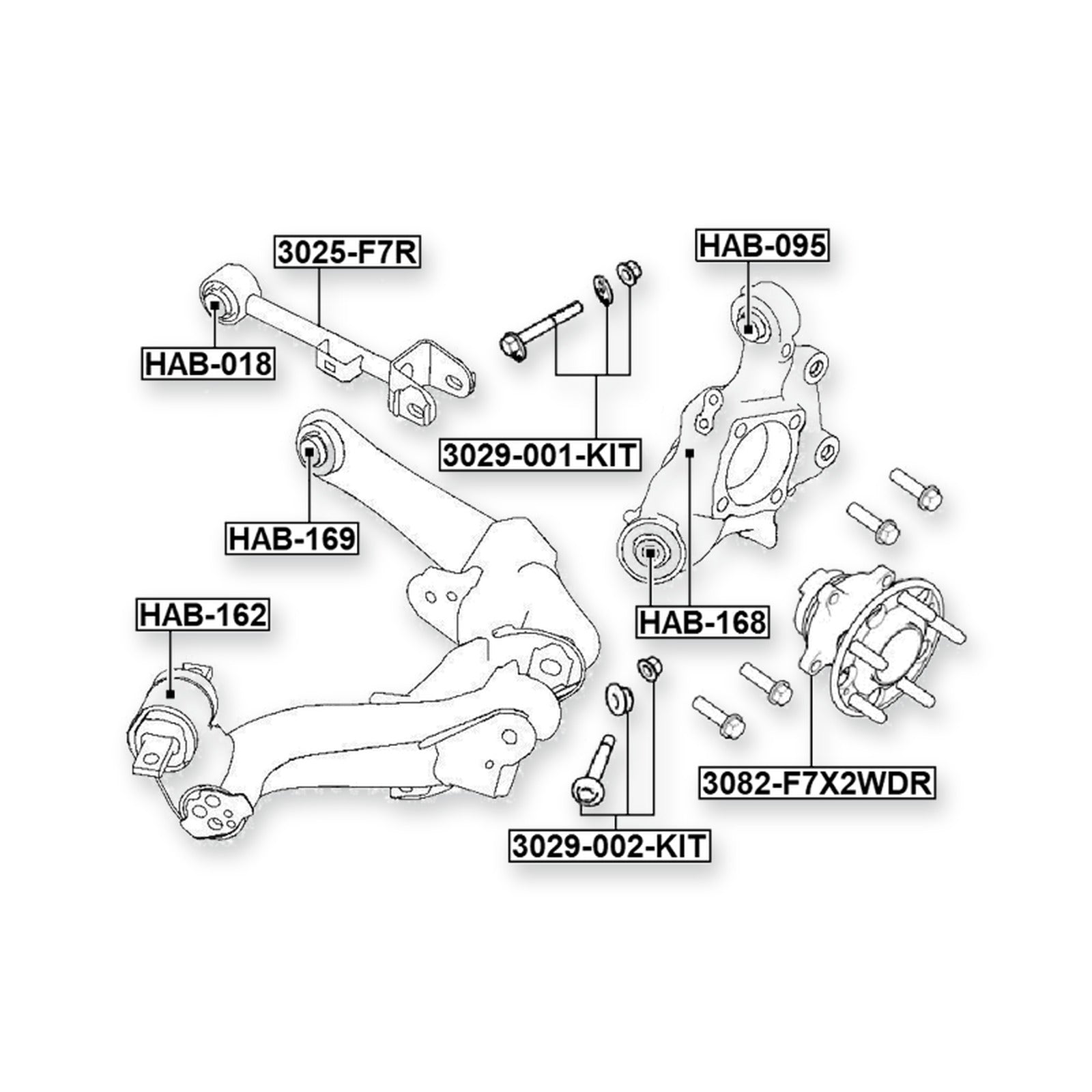 Great Wall F7 Rear Wheel Hub