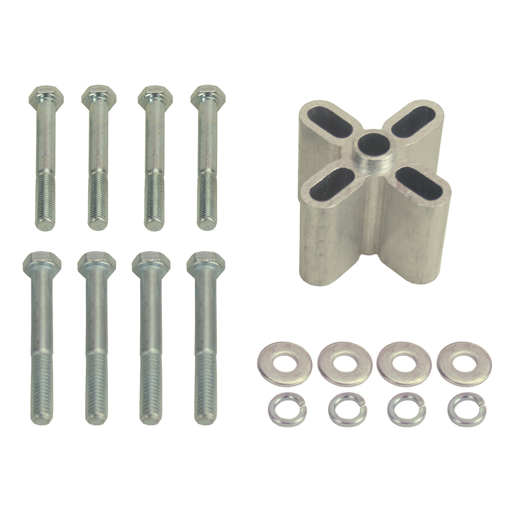 Derale Engine Fan Spacer 1.75" Thick (Female 5/8" Pilot) Aluminium Kit