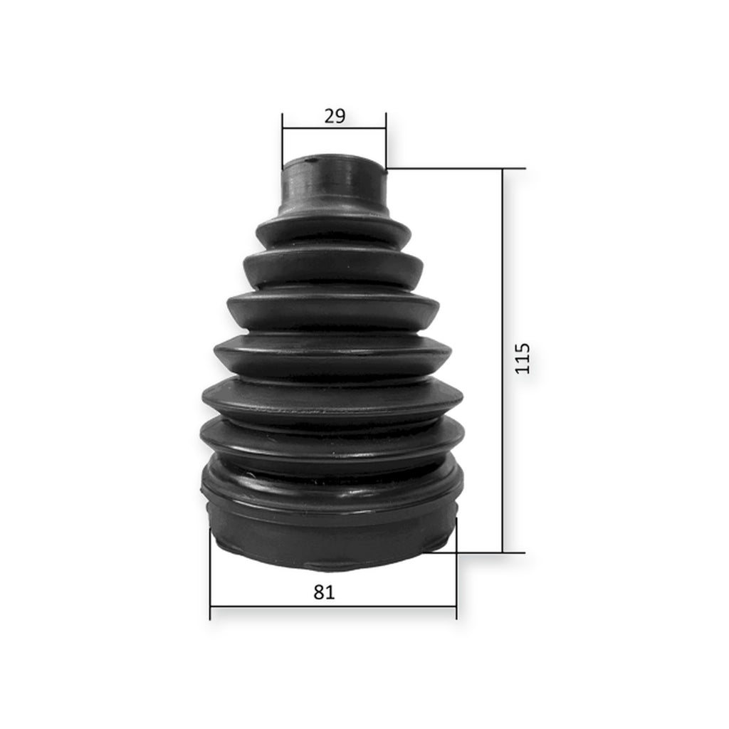 Chevrolet Avalanche Front Inner Boot CV Joint Kit Pvc 81X115X29
