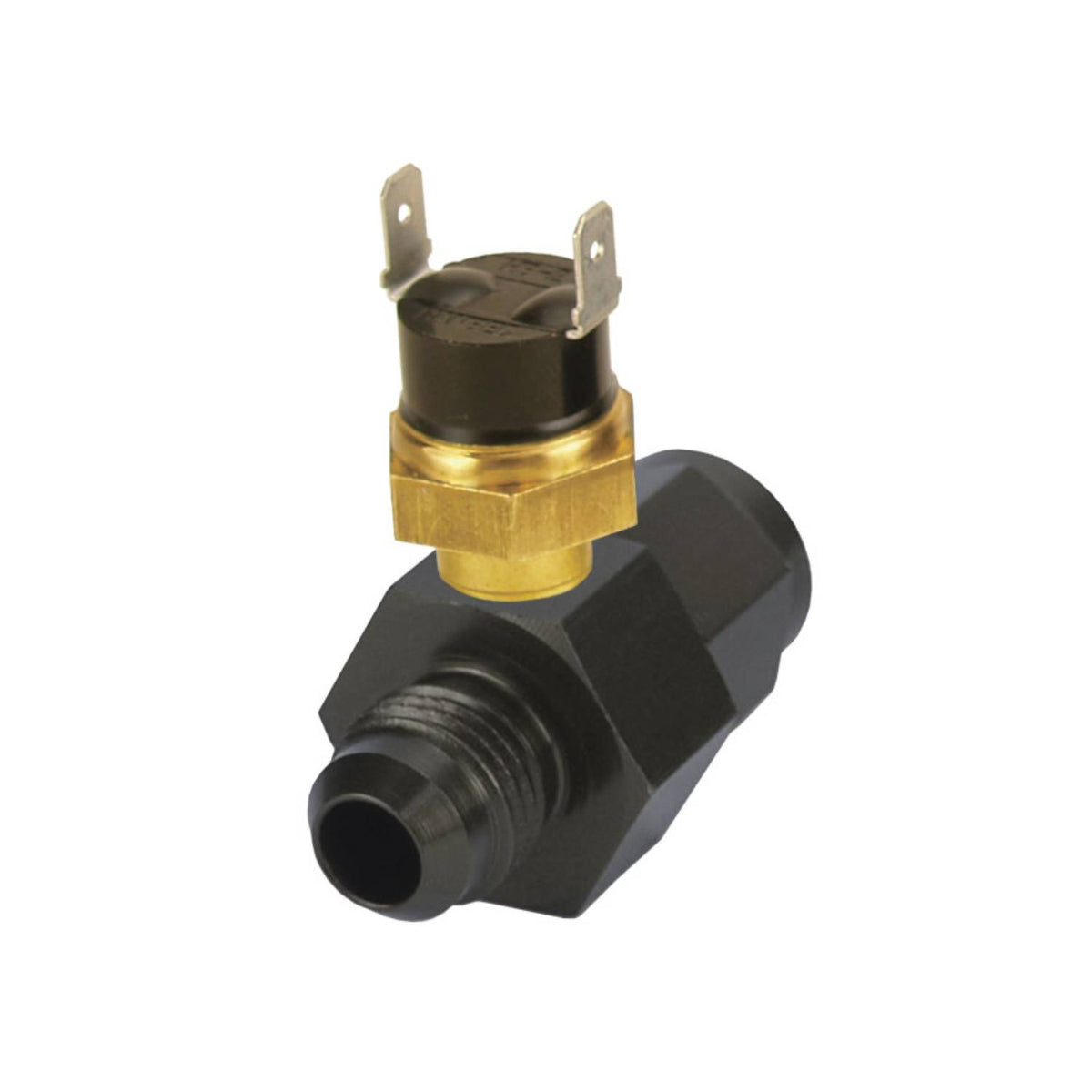 Derale In-Line Fan Control Thermostat Premium 180 Degree -6AN fittings