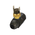 Derale In-Line Fan Control Thermostat Premium 180 Degree -8AN fittings