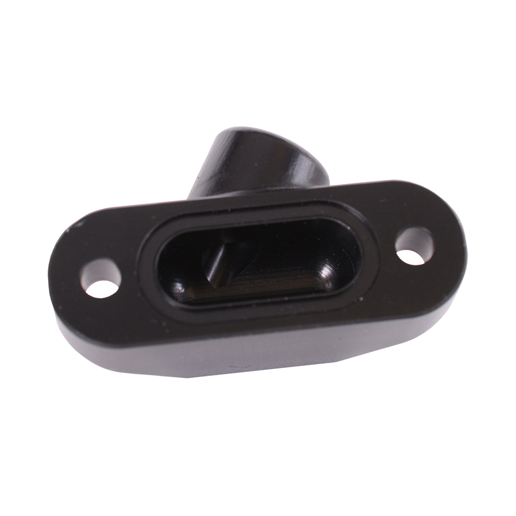 Derale Billet Aluminum LS Engine Oil Cooler Block-off Adapter Dual 1/8"NPT Ports