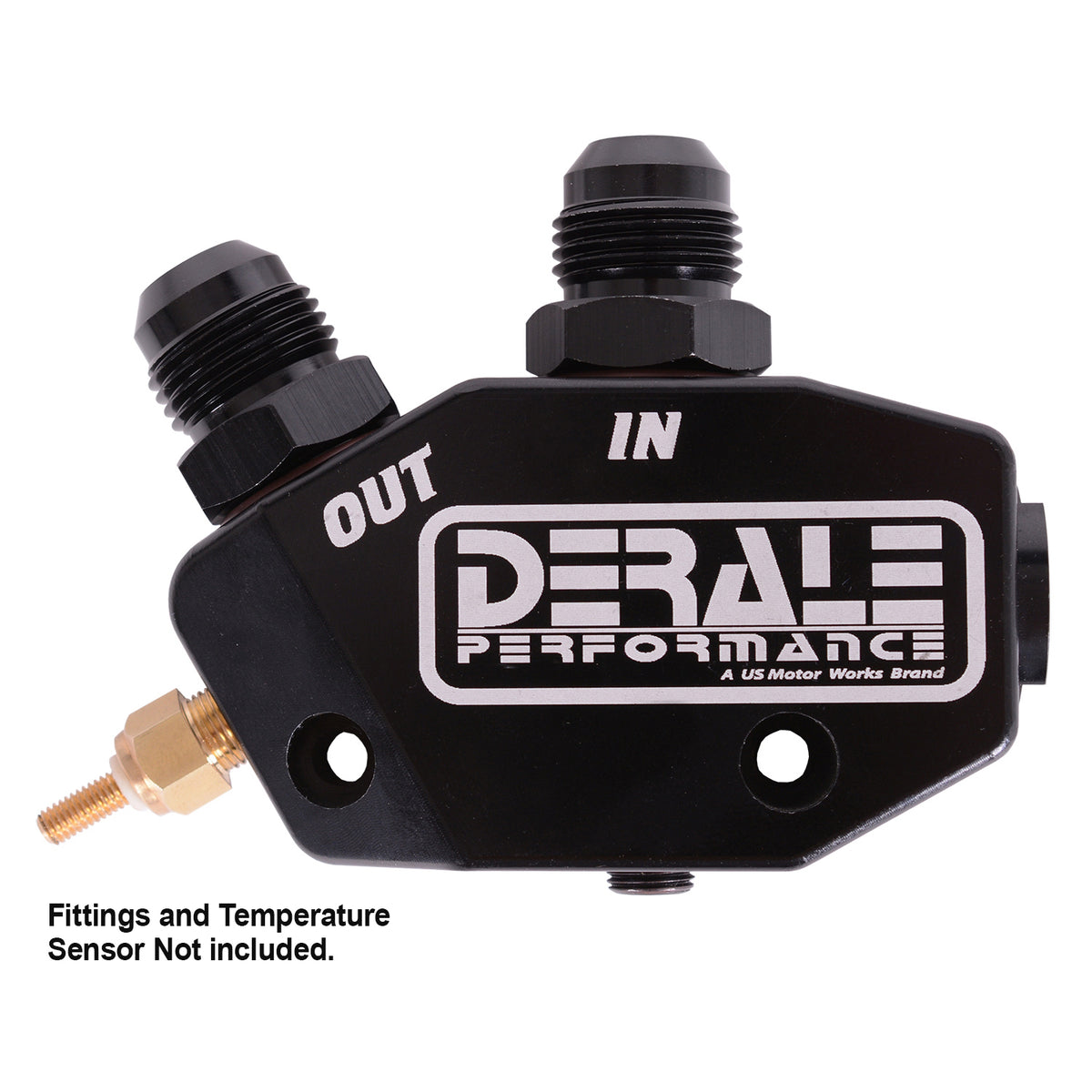 Derale Thermostatically Controlled LS Engine Oil Cooler Bypass Adapter Kit