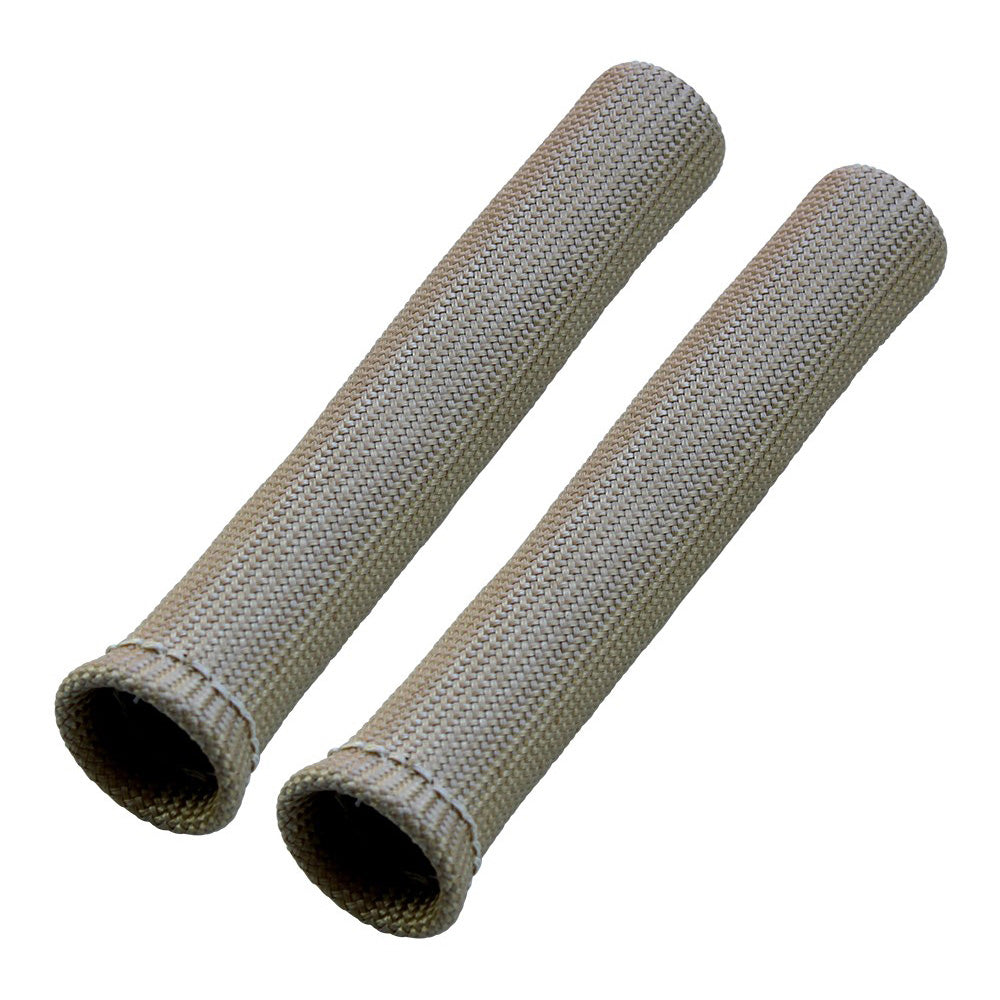 Heat Protection Spark Plug Heatshield Insulation Boot Set 2 Universal 1"Id