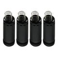 Heat Protection Spark Plug Insulation Boot Heat Shield Protector Black-Pack 4